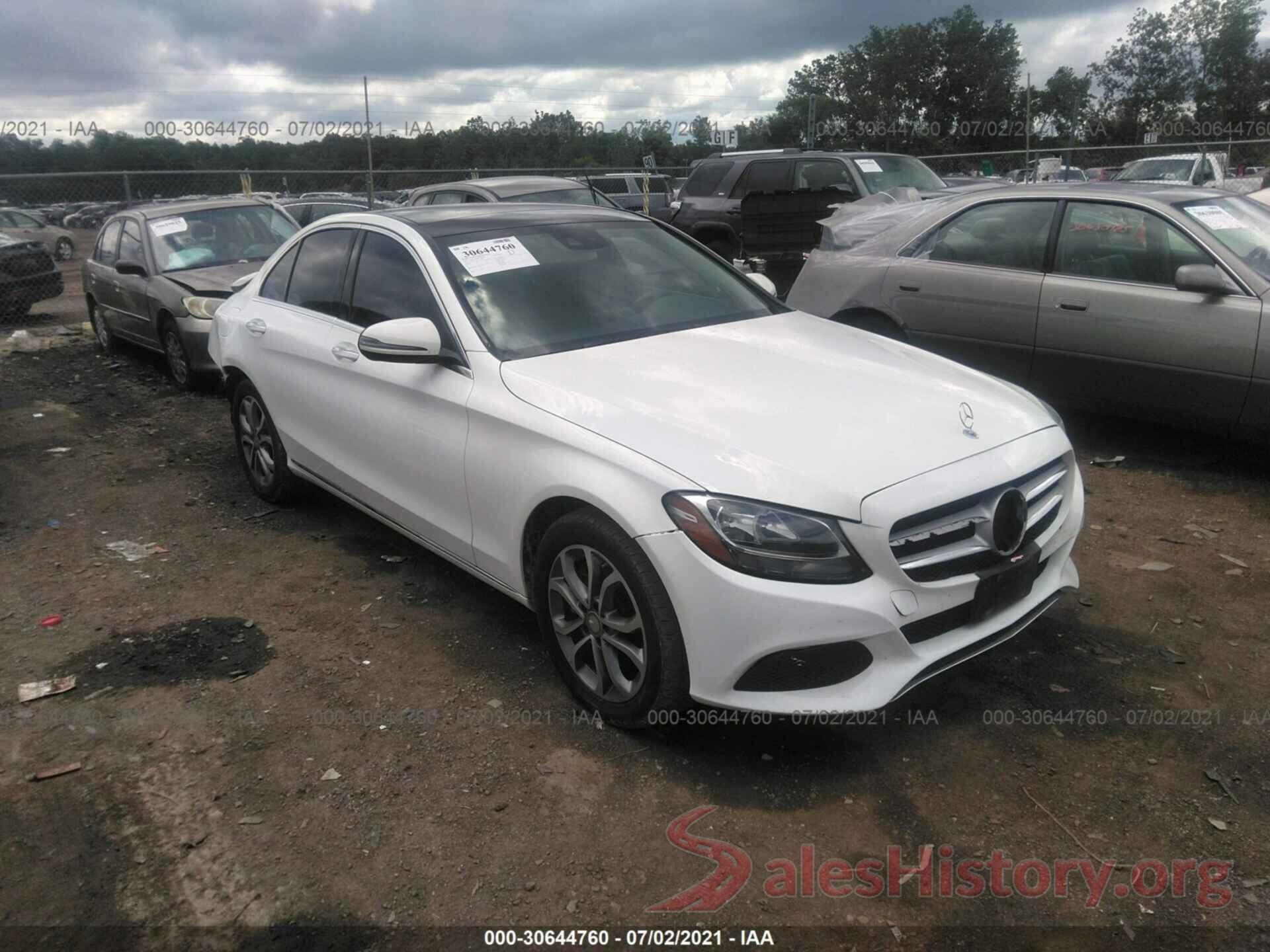 55SWF4KB6GU124279 2016 MERCEDES-BENZ C-CLASS