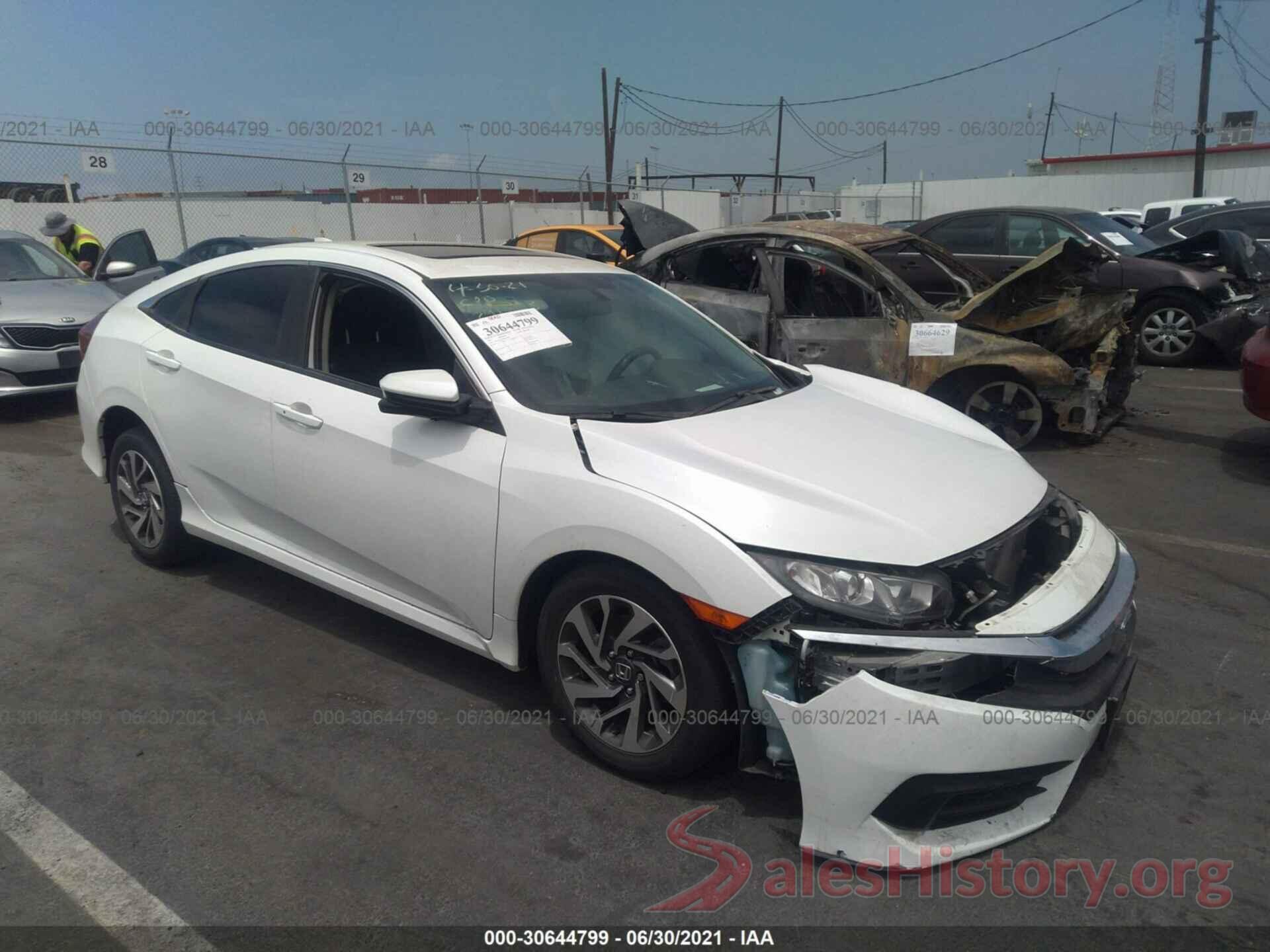 2HGFC2F71HH543738 2017 HONDA CIVIC SEDAN