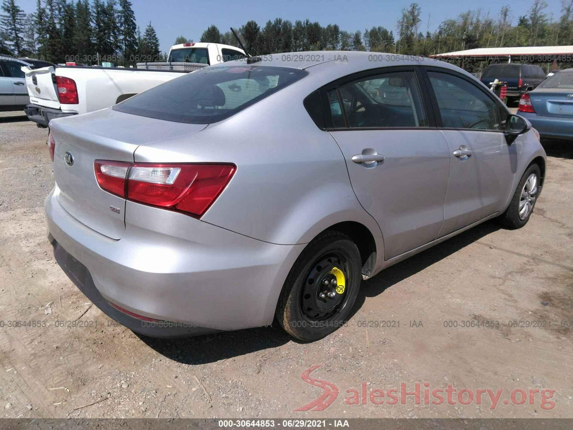 KNADM4A36G6558932 2016 KIA RIO