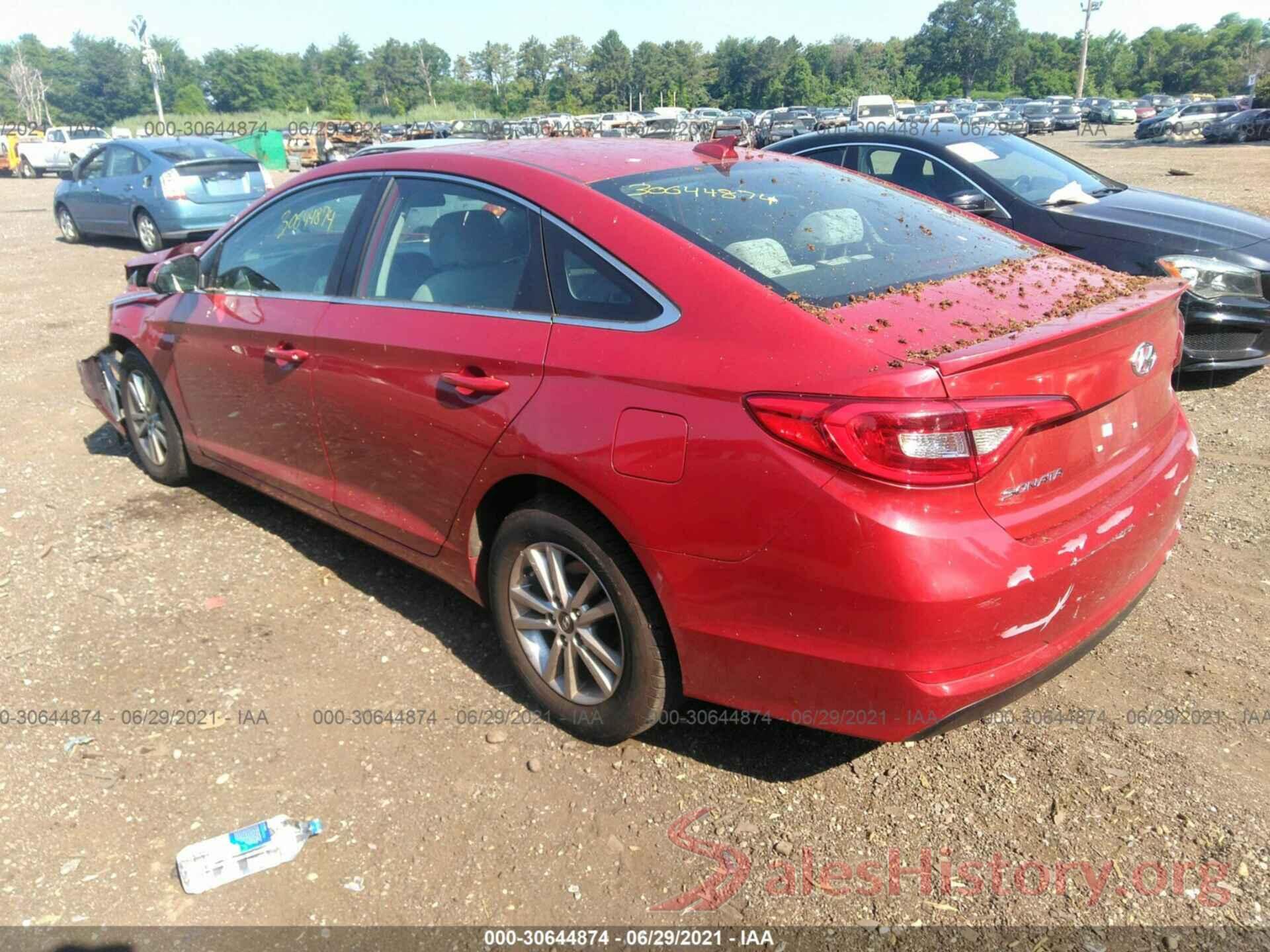 5NPE24AF3HH531993 2017 HYUNDAI SONATA