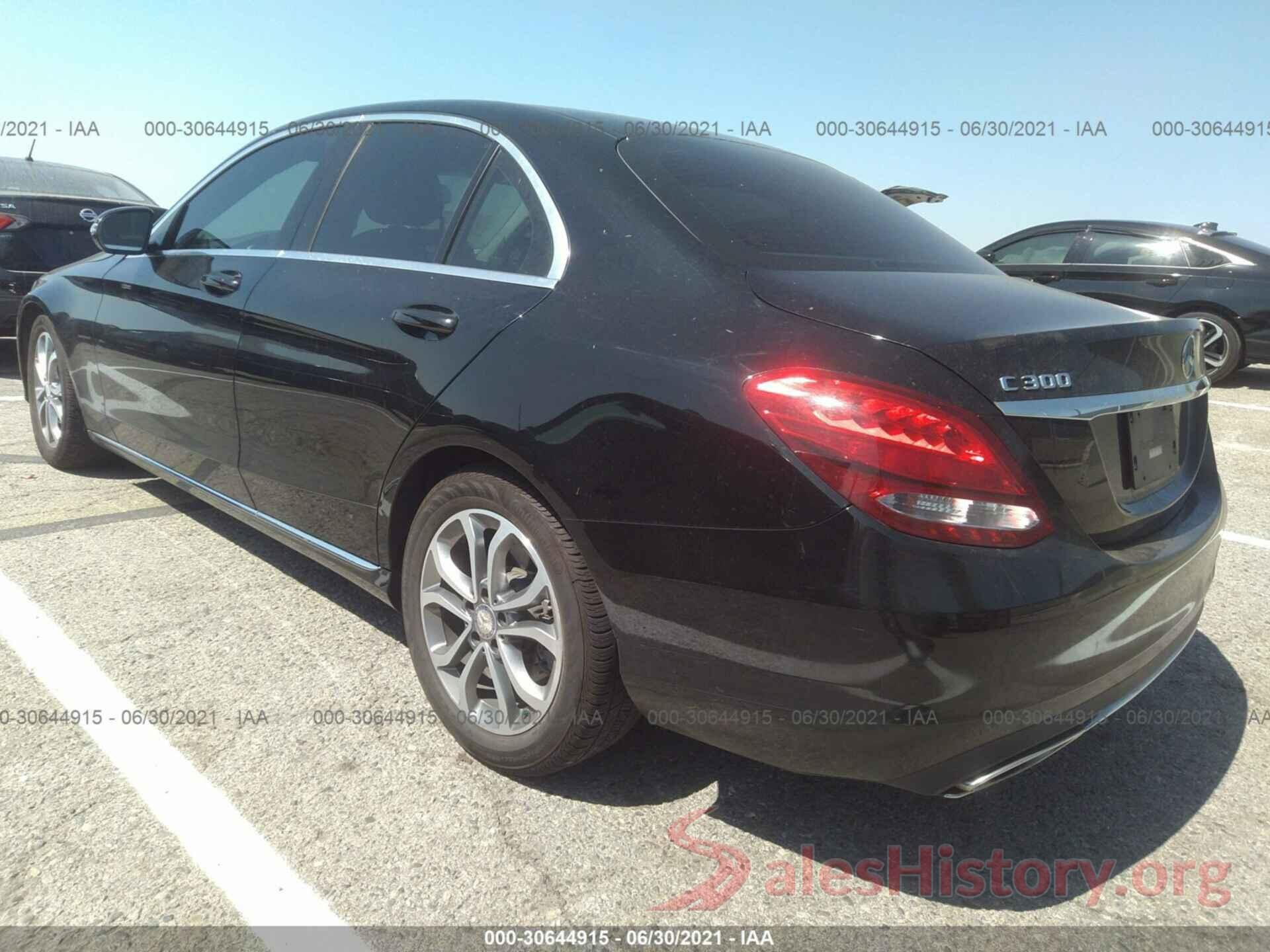 55SWF4JB4HU190204 2017 MERCEDES-BENZ C-CLASS