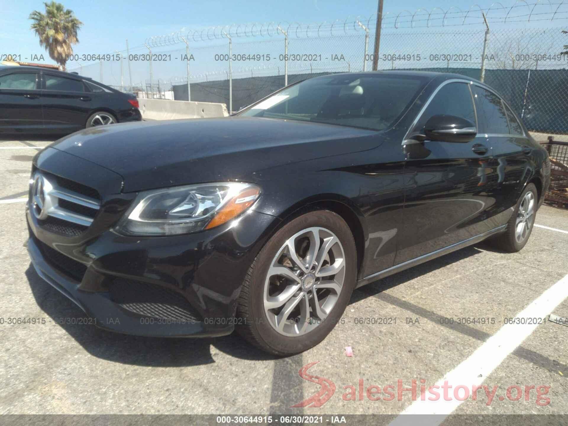 55SWF4JB4HU190204 2017 MERCEDES-BENZ C-CLASS