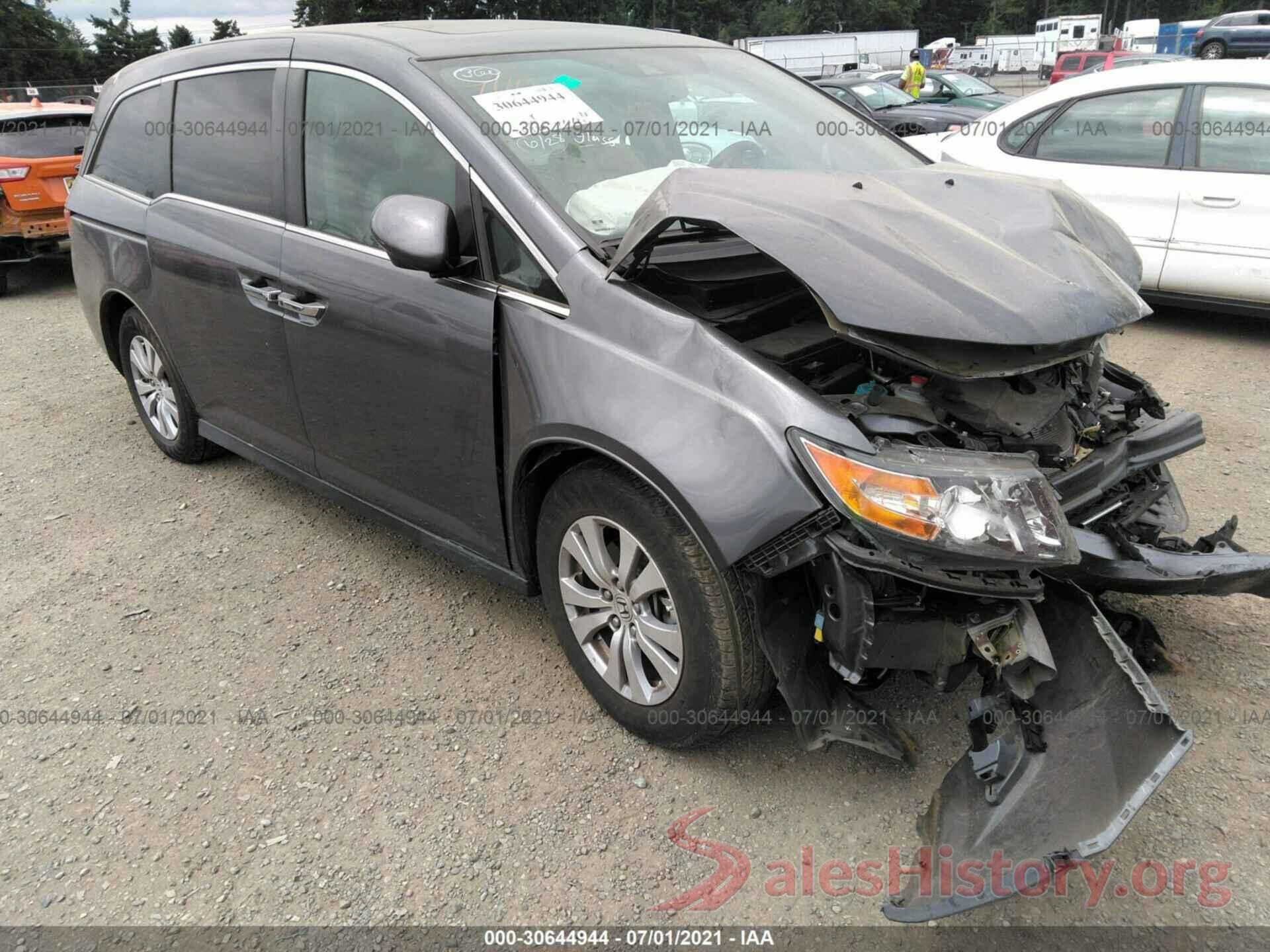 5FNRL5H64HB000939 2017 HONDA ODYSSEY