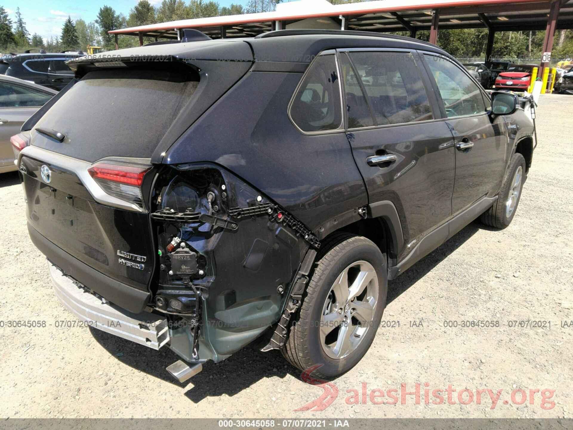 2T3DWRFVXLW055384 2020 TOYOTA RAV4