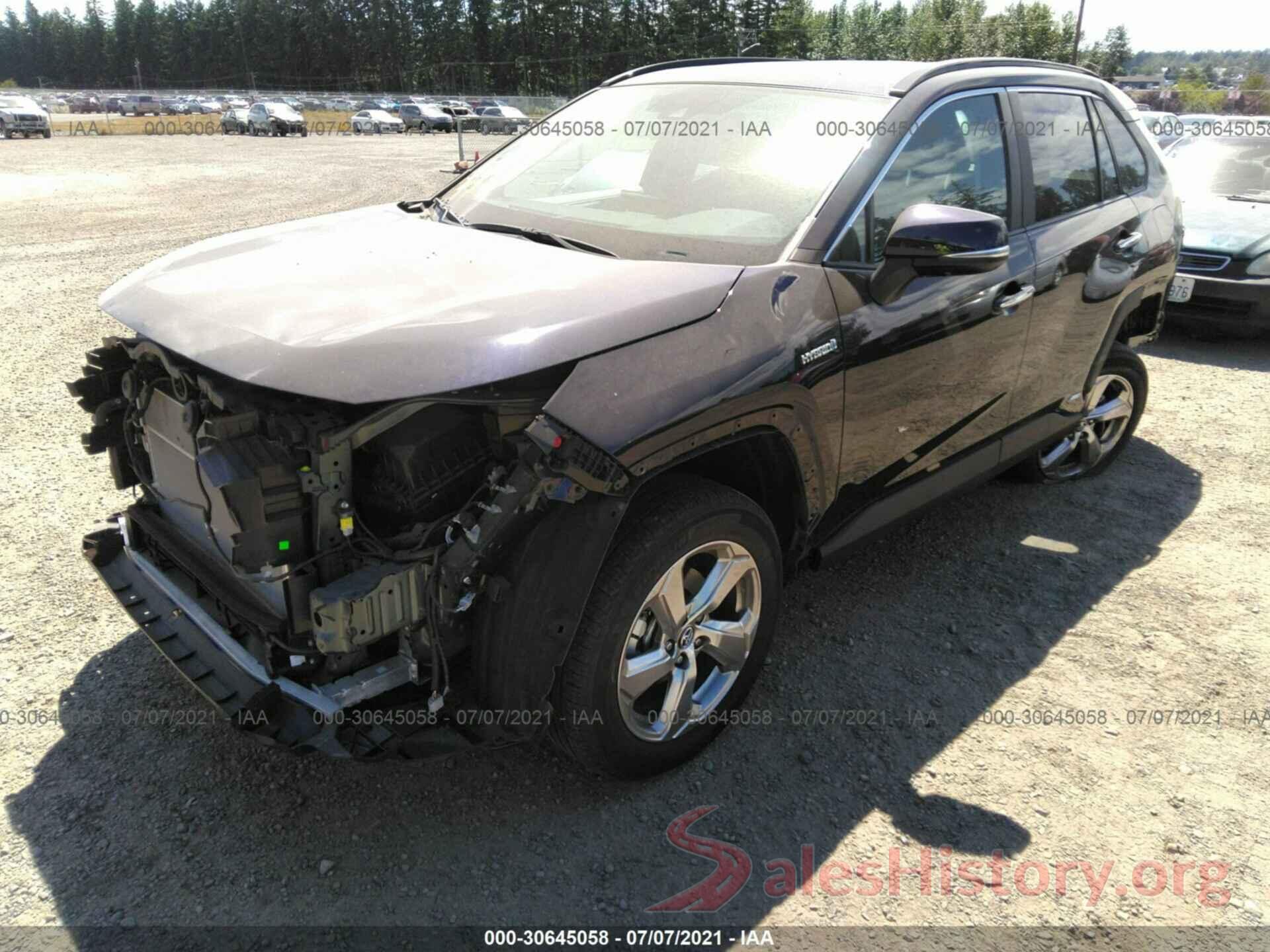 2T3DWRFVXLW055384 2020 TOYOTA RAV4