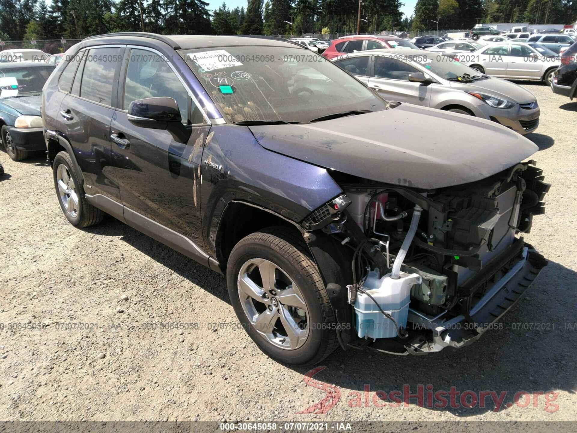 2T3DWRFVXLW055384 2020 TOYOTA RAV4