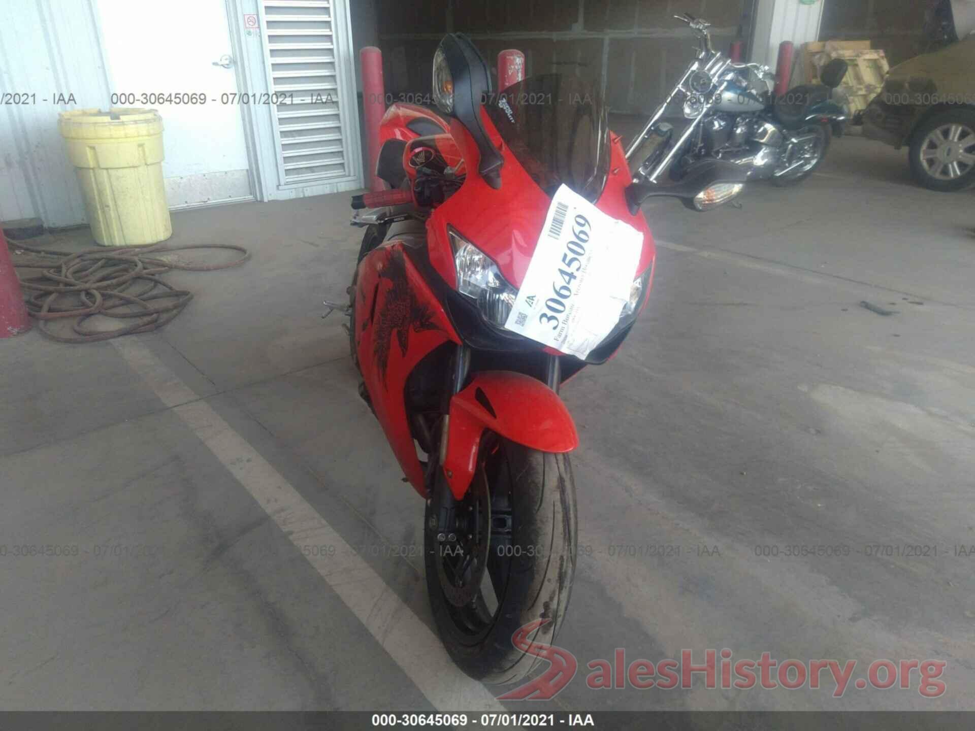 JH2SC59148M000992 2008 HONDA CBR1000