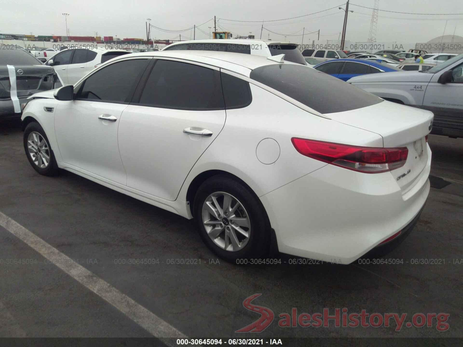 KNAGT4L3XG5069842 2016 KIA OPTIMA