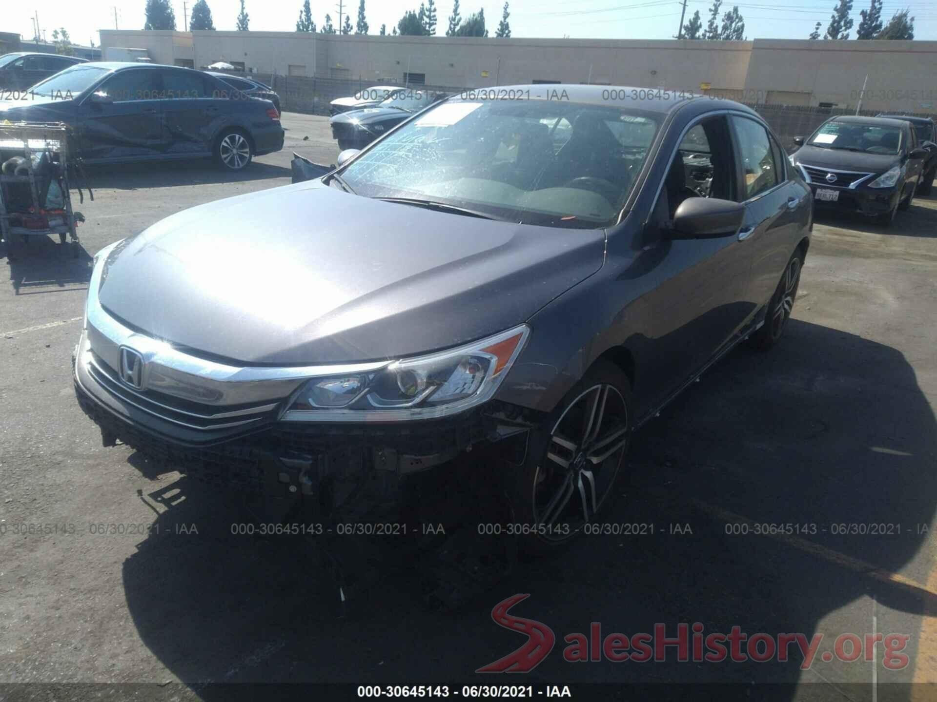 1HGCR2F50HA263209 2017 HONDA ACCORD SEDAN