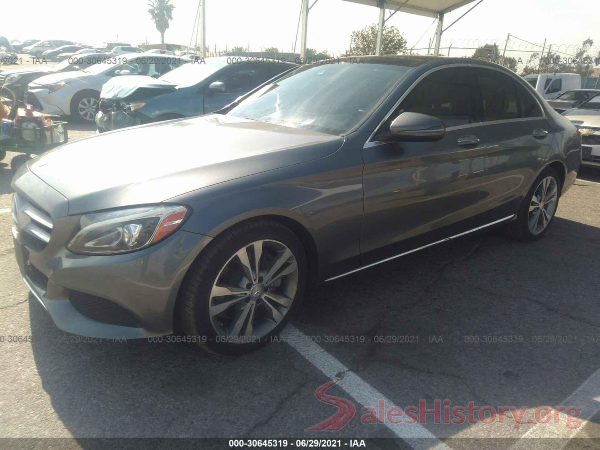 55SWF4JB2HU201071 2017 MERCEDES-BENZ C-CLASS