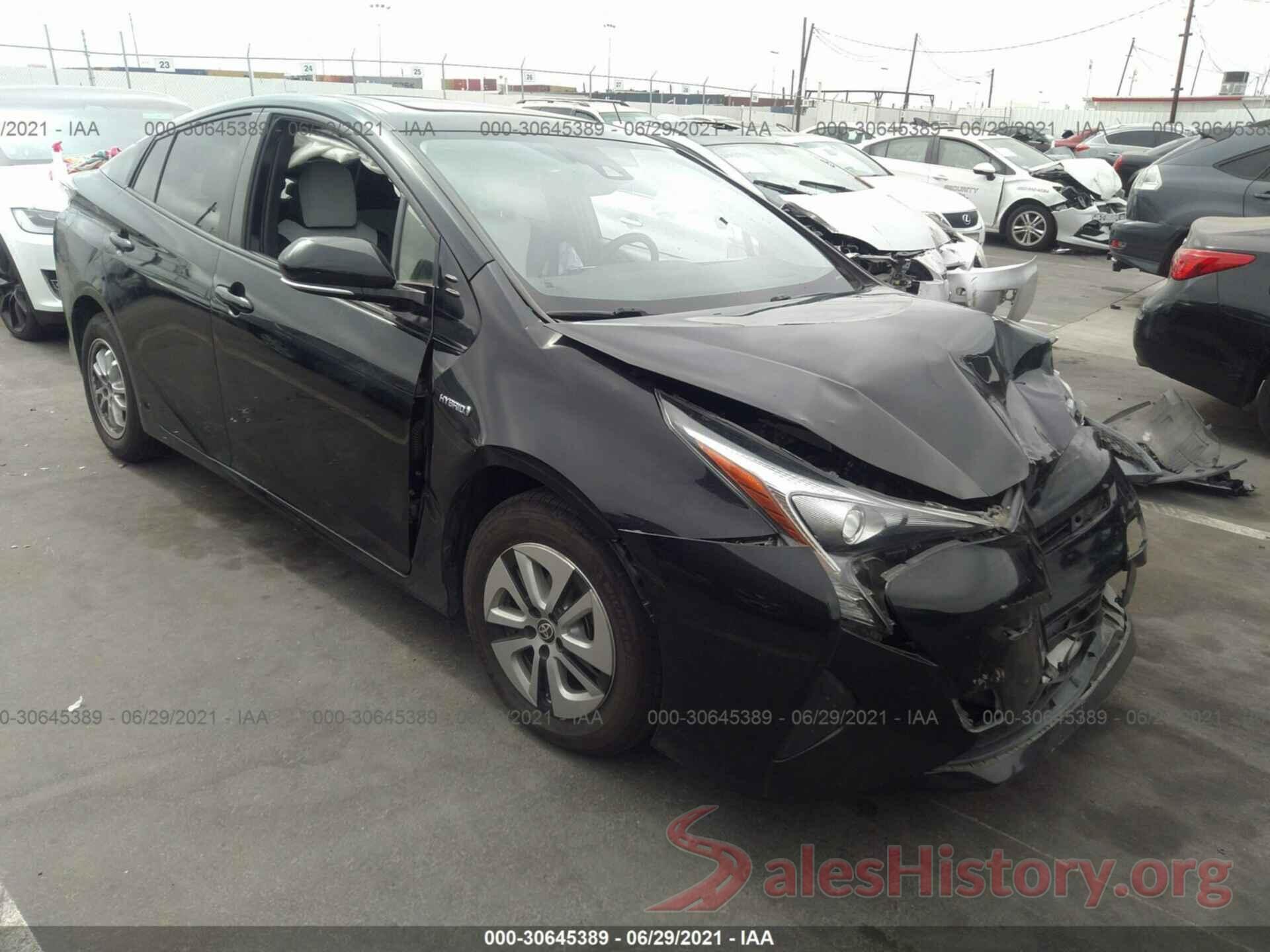 JTDKARFU2J3552006 2018 TOYOTA PRIUS