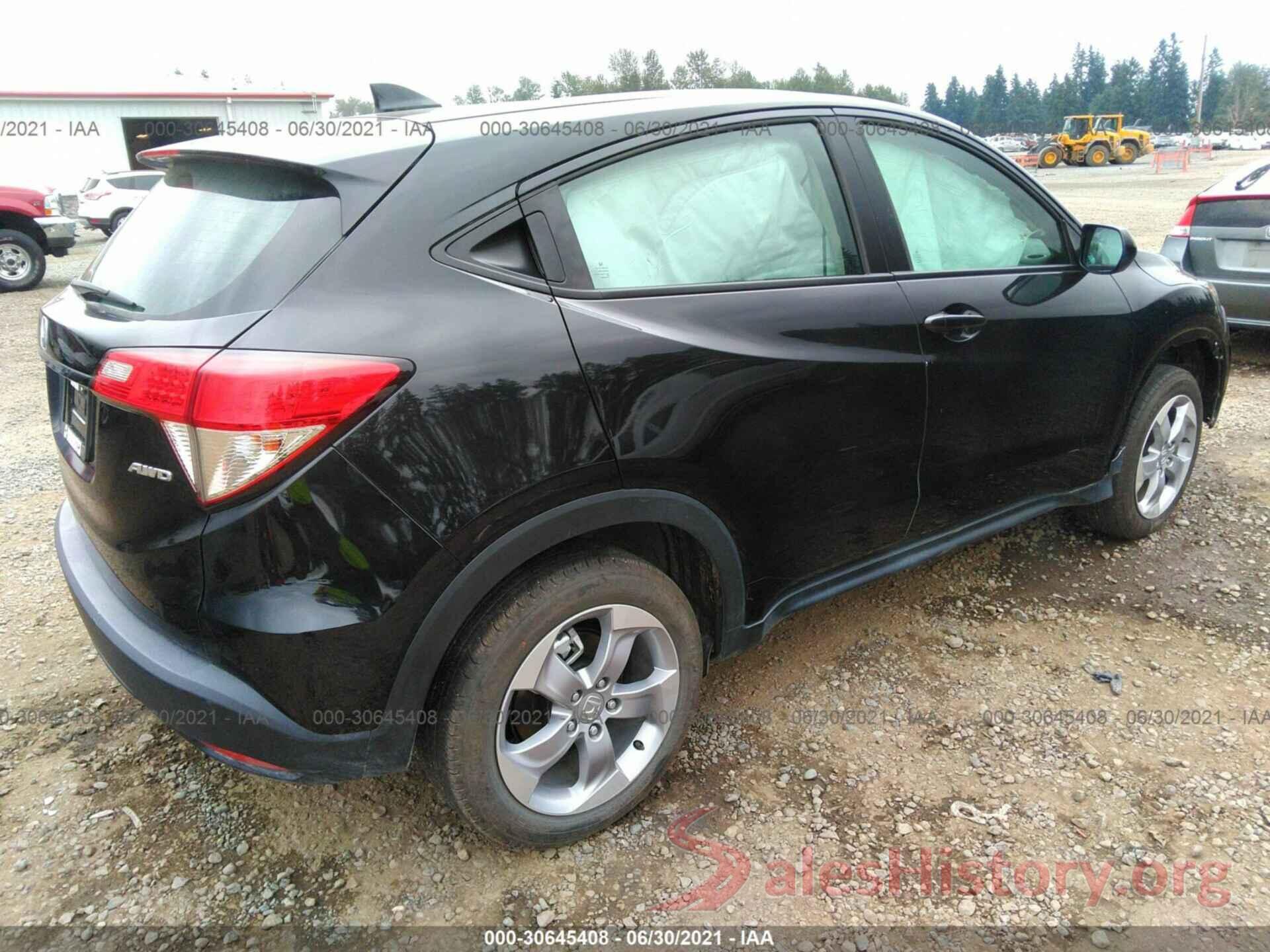 3CZRU6H37LM714653 2020 HONDA HR-V