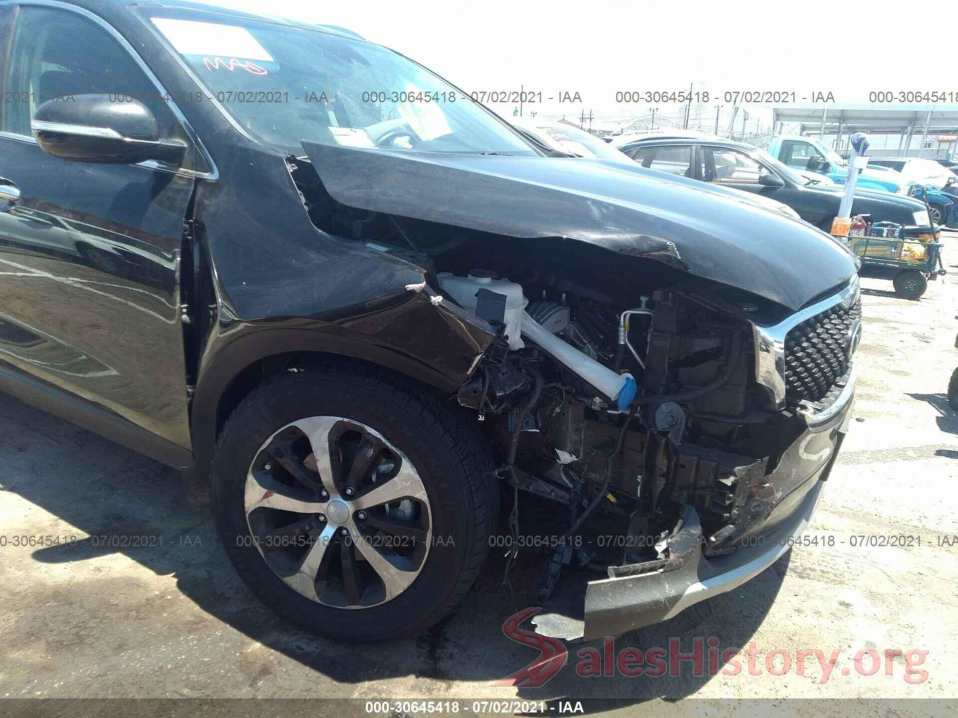 5XYPH4A54JG421501 2018 KIA SORENTO