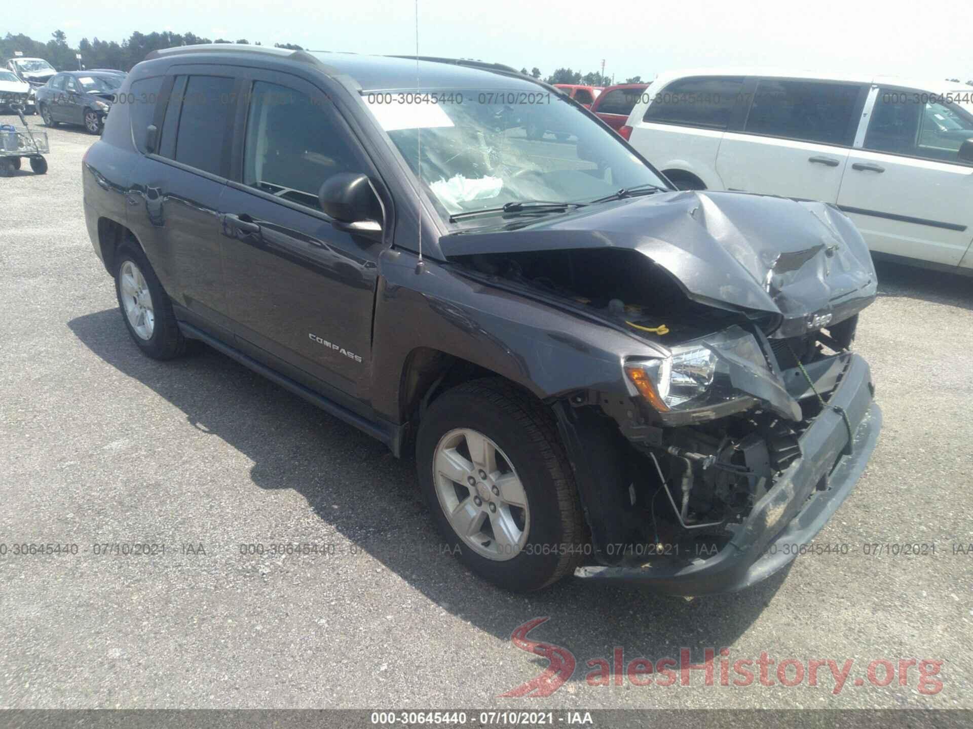 1C4NJCBA2HD132644 2017 JEEP COMPASS