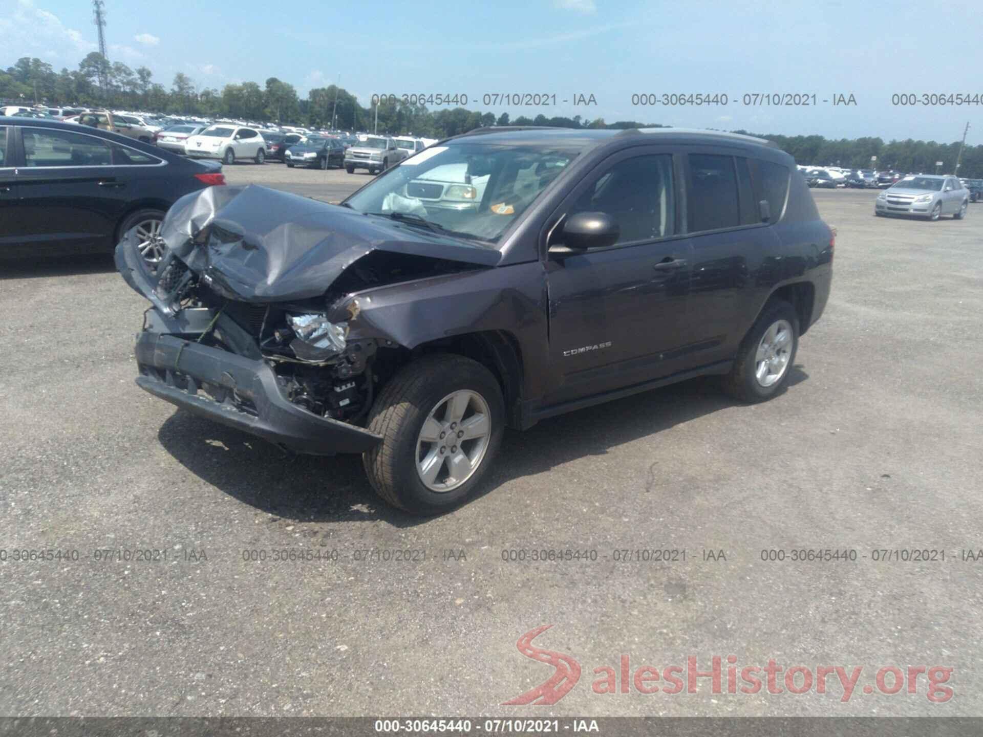 1C4NJCBA2HD132644 2017 JEEP COMPASS