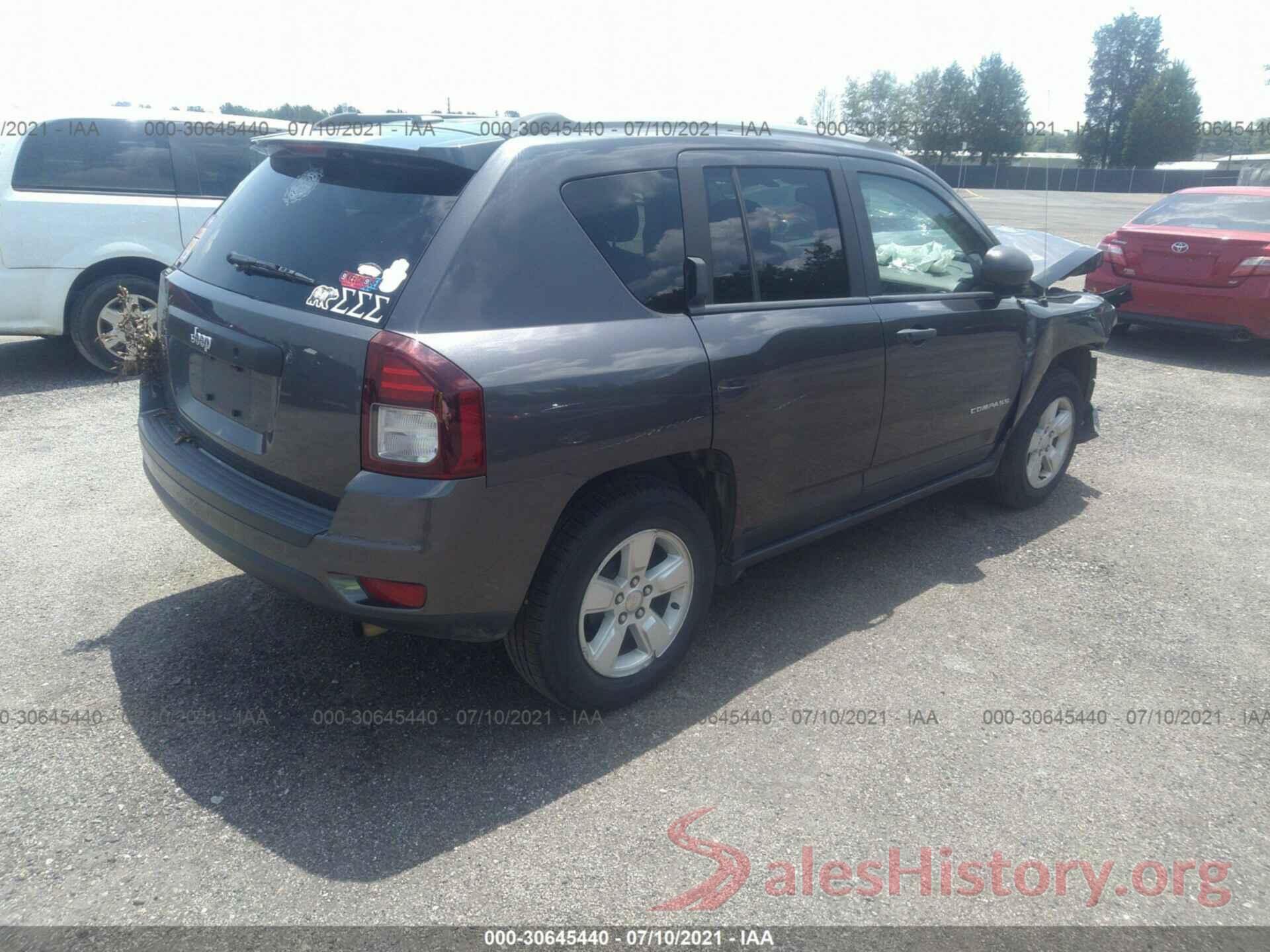 1C4NJCBA2HD132644 2017 JEEP COMPASS