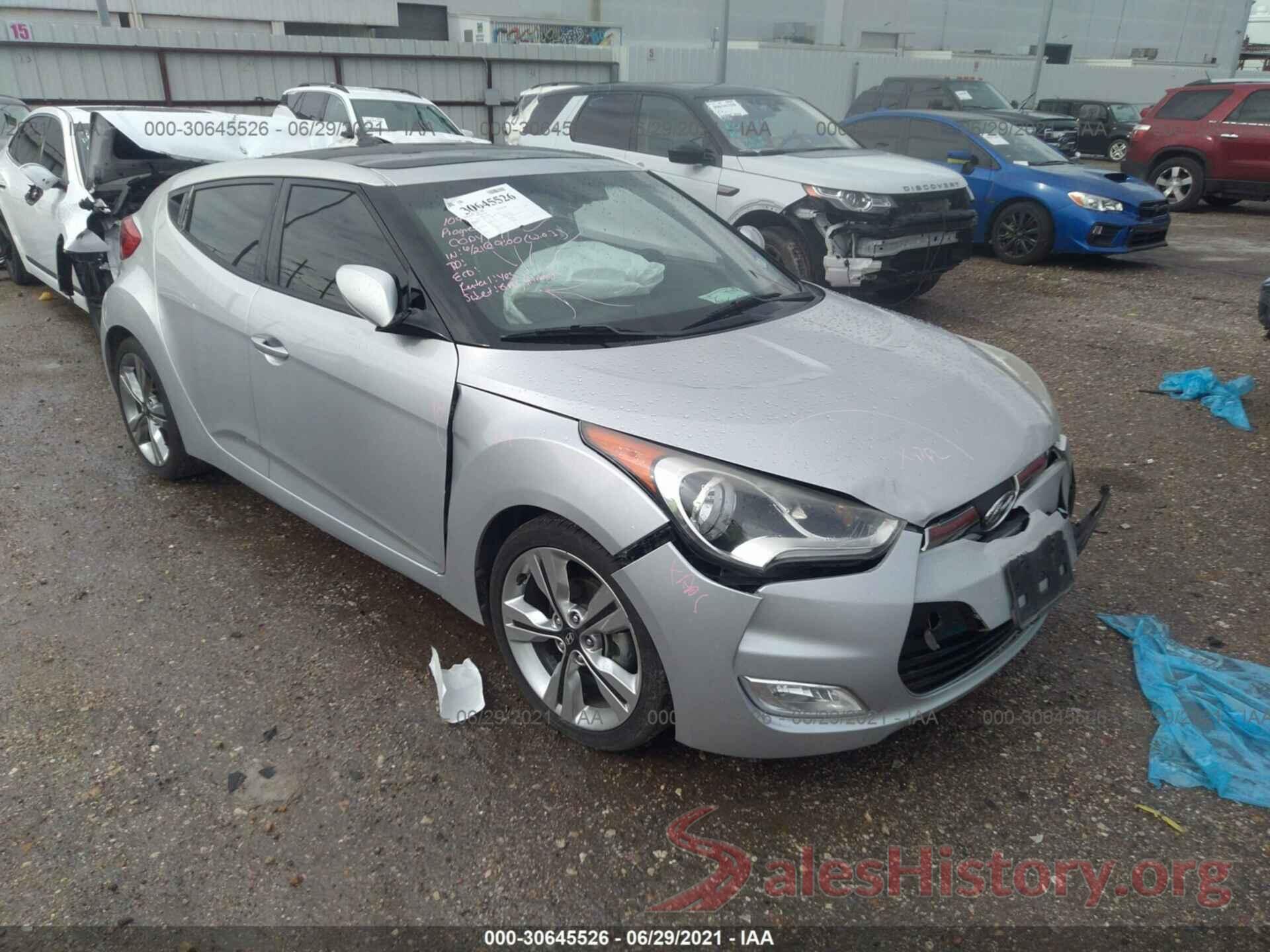 KMHTC6AD0GU270661 2016 HYUNDAI VELOSTER