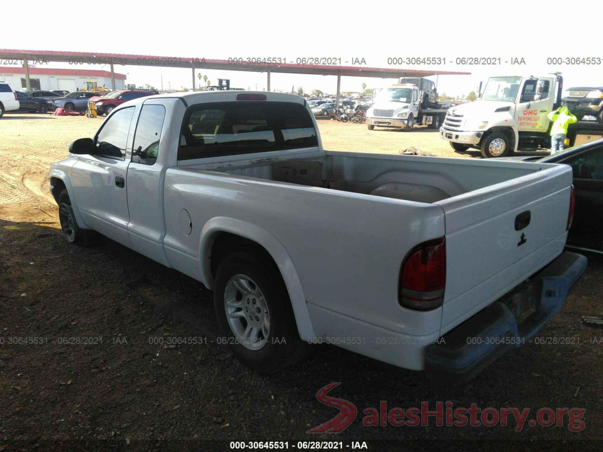 3N1AB7AP9JL649953 2004 DODGE DAKOTA