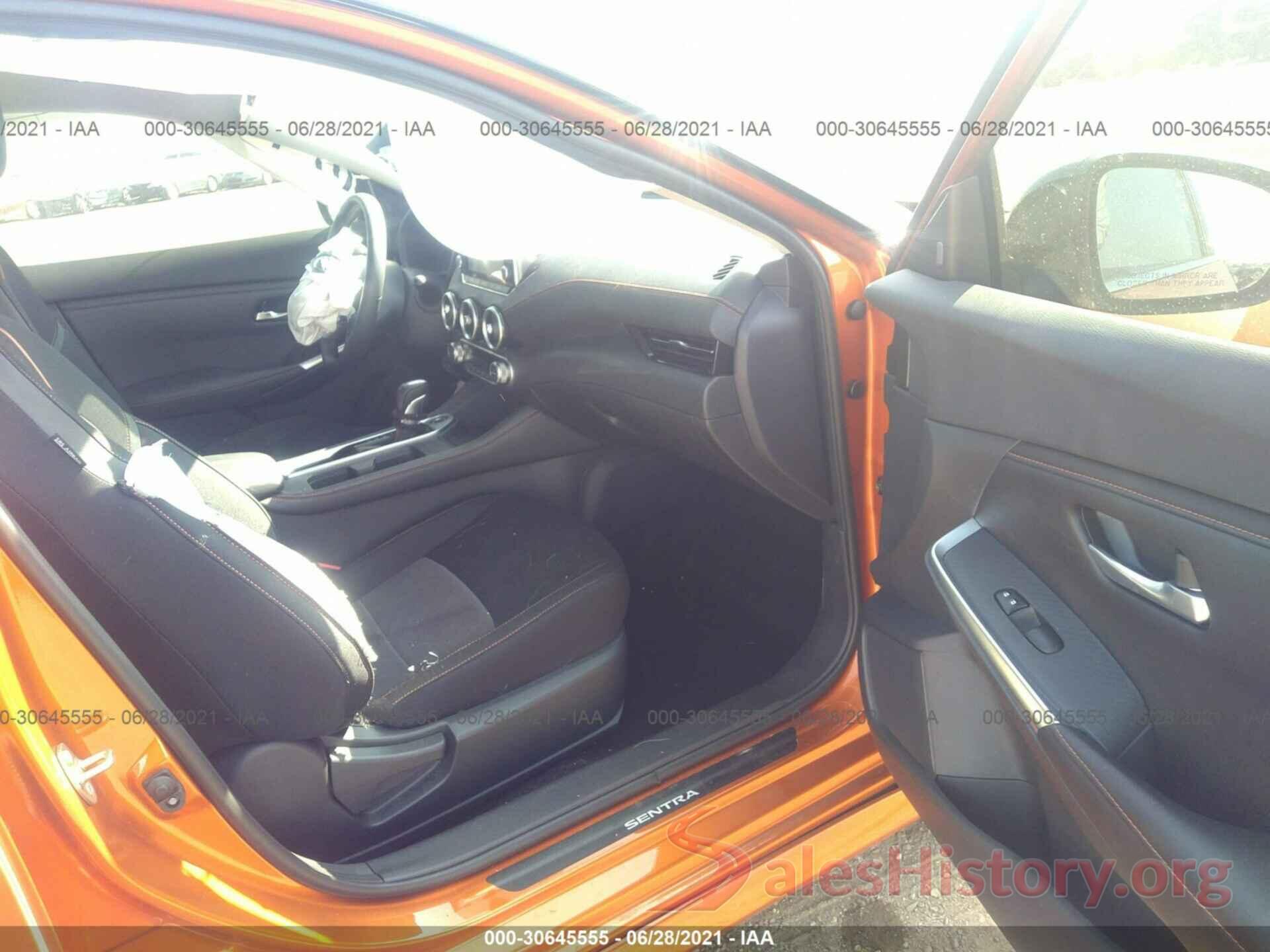 3N1AB8DVXMY250072 2021 NISSAN SENTRA