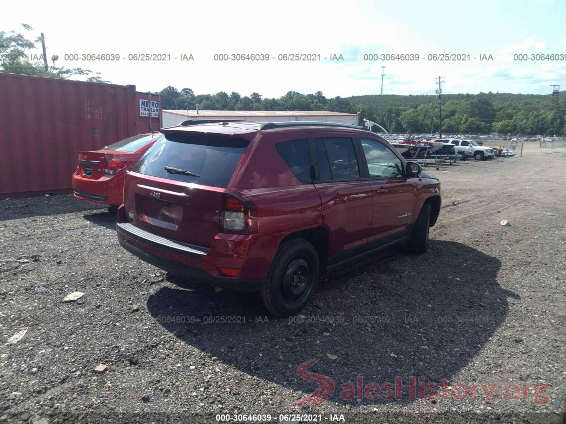 1C4NJCBA1GD681458 2016 JEEP COMPASS