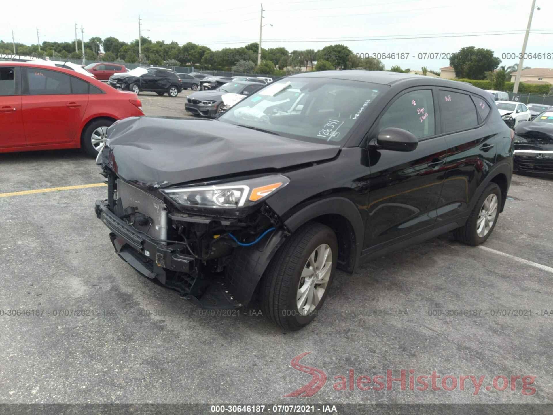 KM8J23A47LU186341 2020 HYUNDAI TUCSON