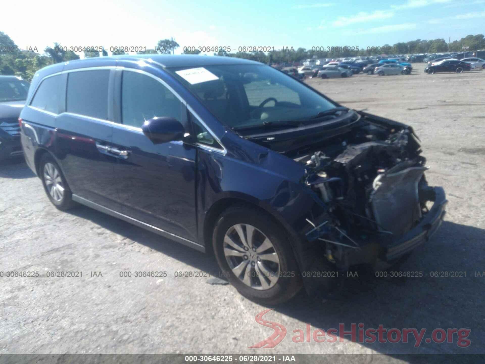 5FNRL5H46GB039173 2016 HONDA ODYSSEY