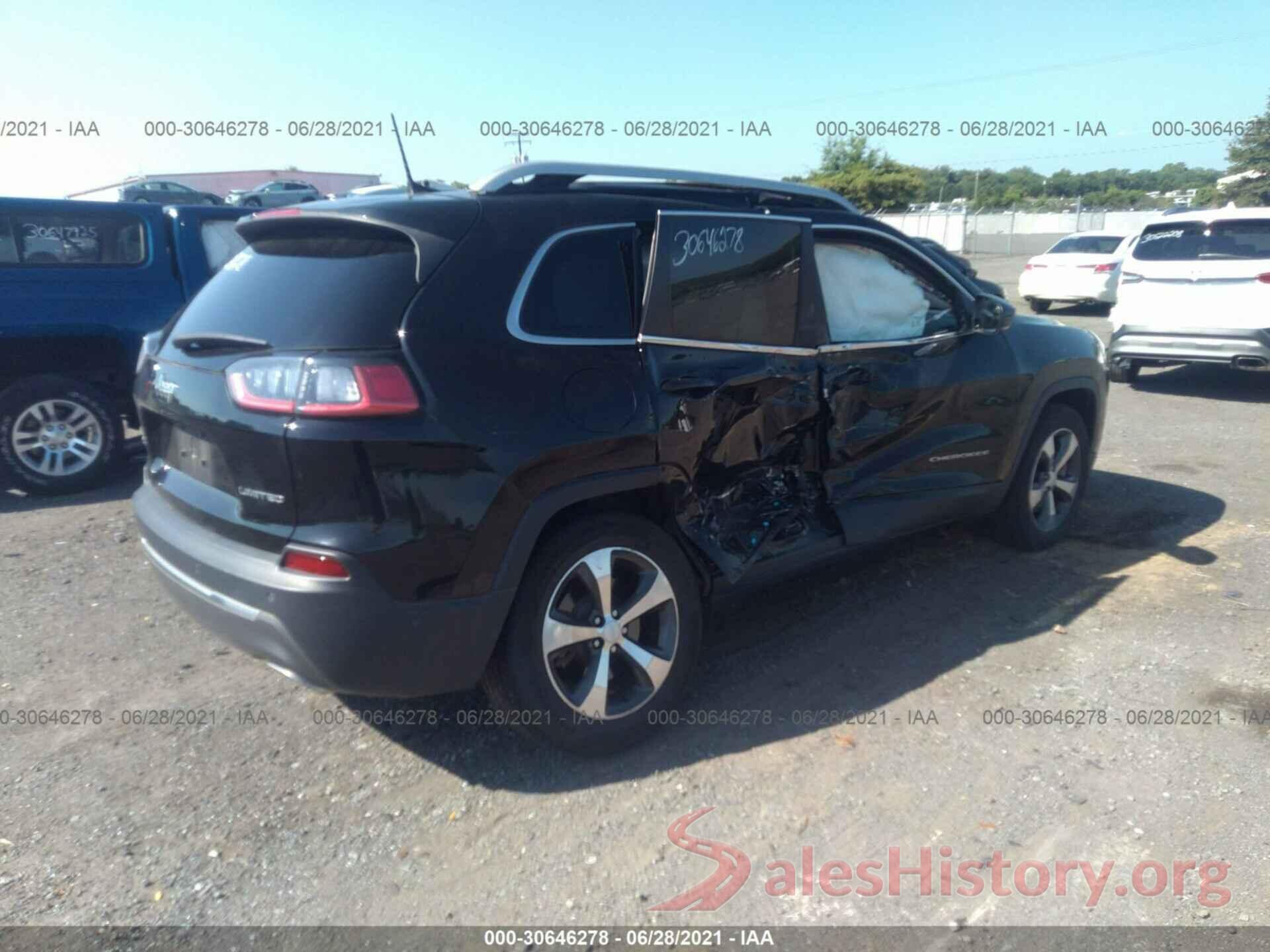 1C4PJMDX4KD136265 2019 JEEP CHEROKEE