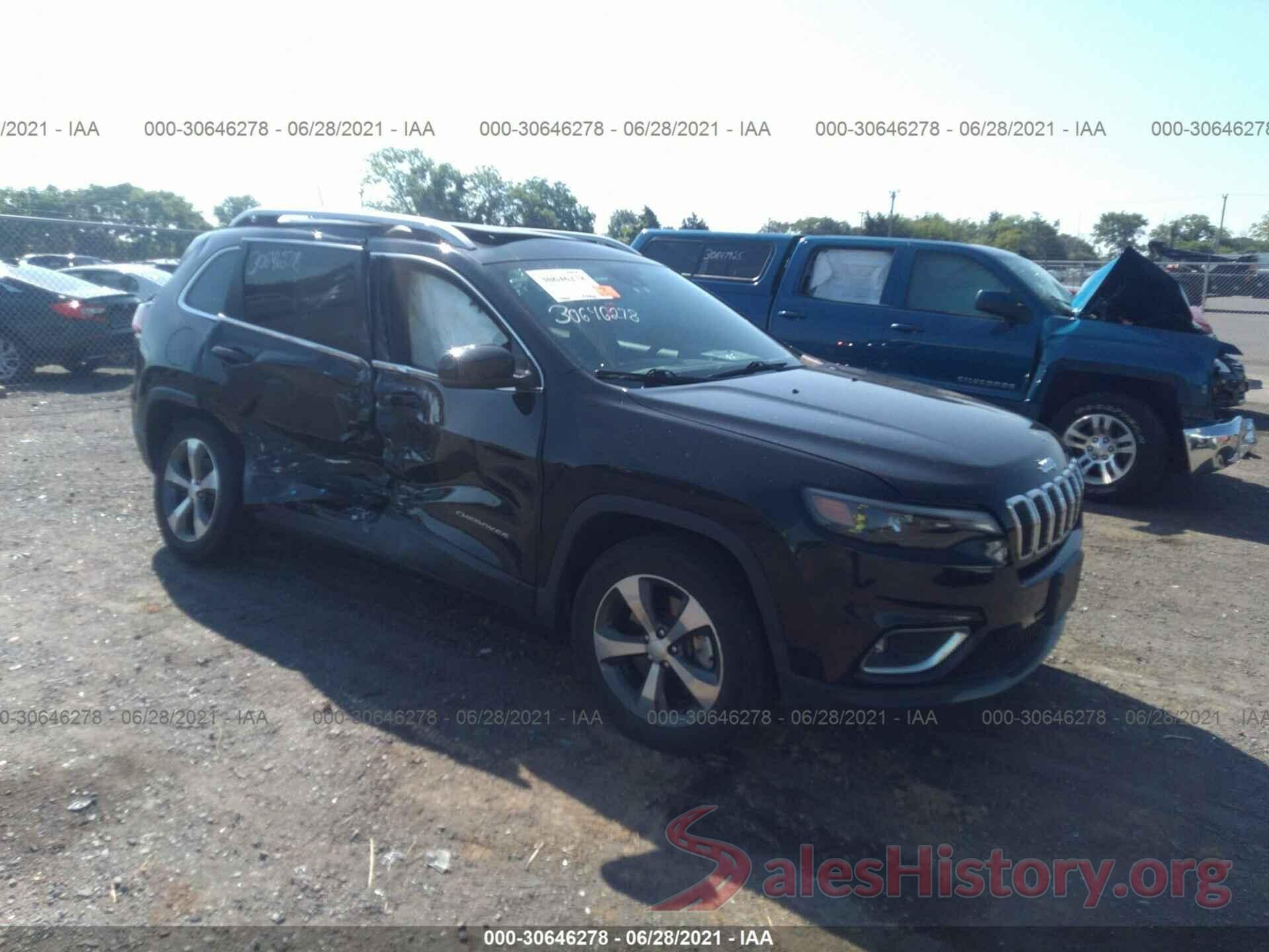 1C4PJMDX4KD136265 2019 JEEP CHEROKEE