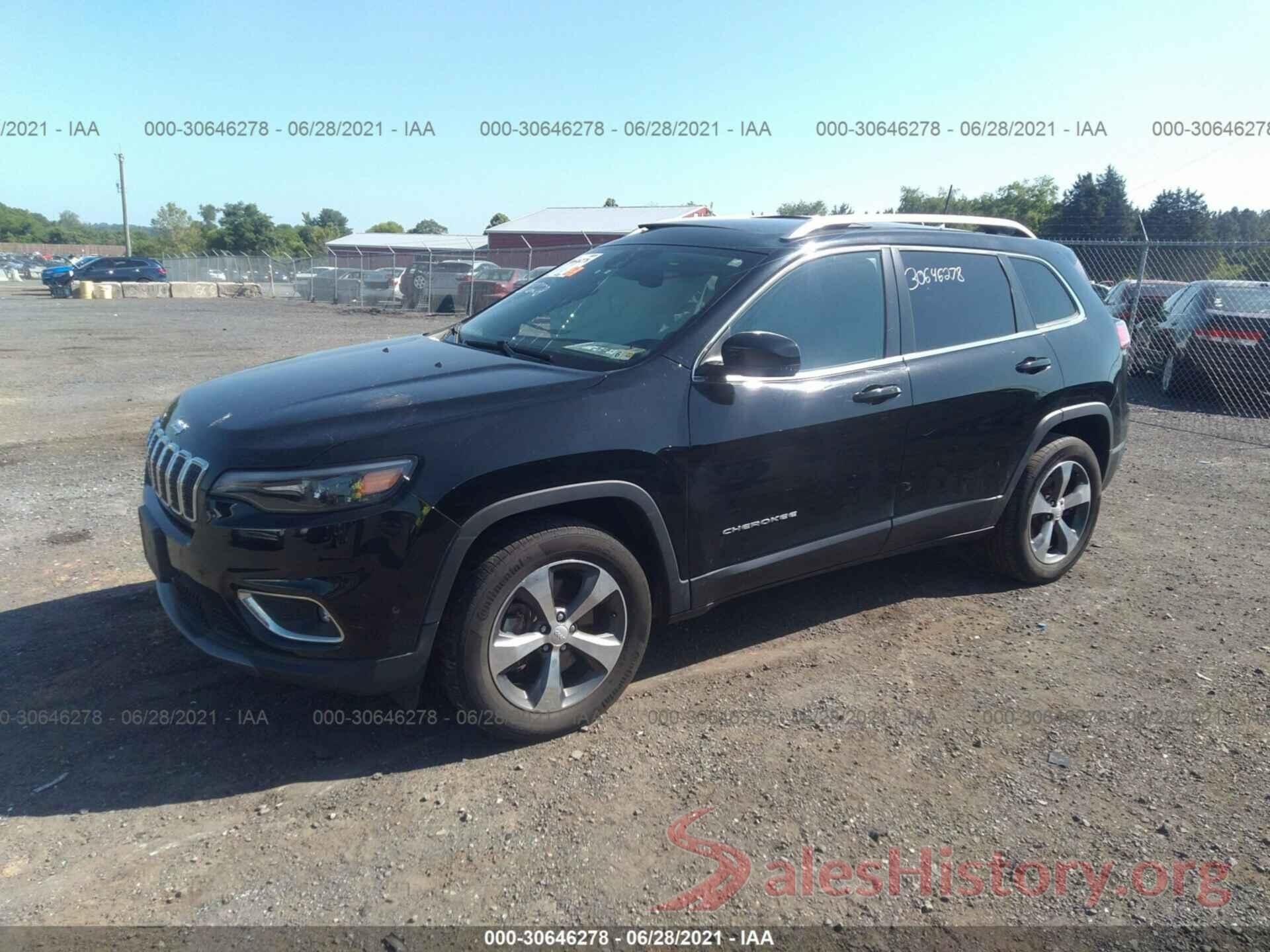 1C4PJMDX4KD136265 2019 JEEP CHEROKEE