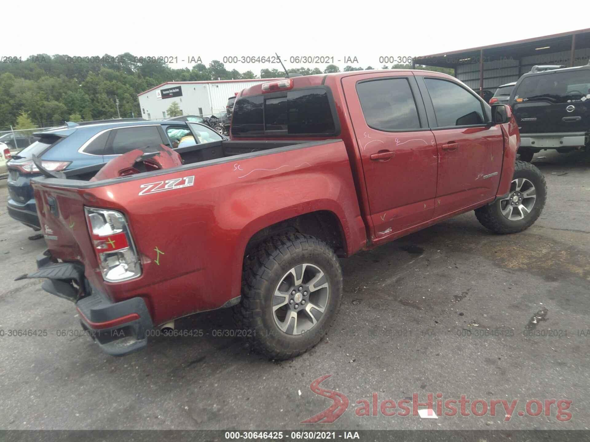 1GCGTDE39G1246596 2016 CHEVROLET COLORADO