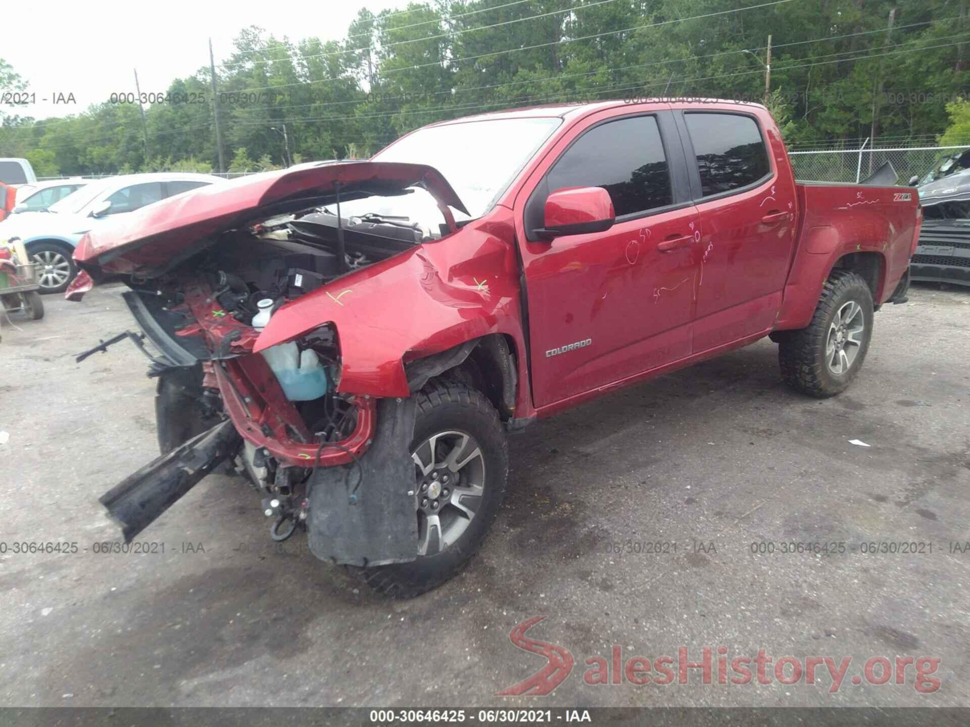 1GCGTDE39G1246596 2016 CHEVROLET COLORADO