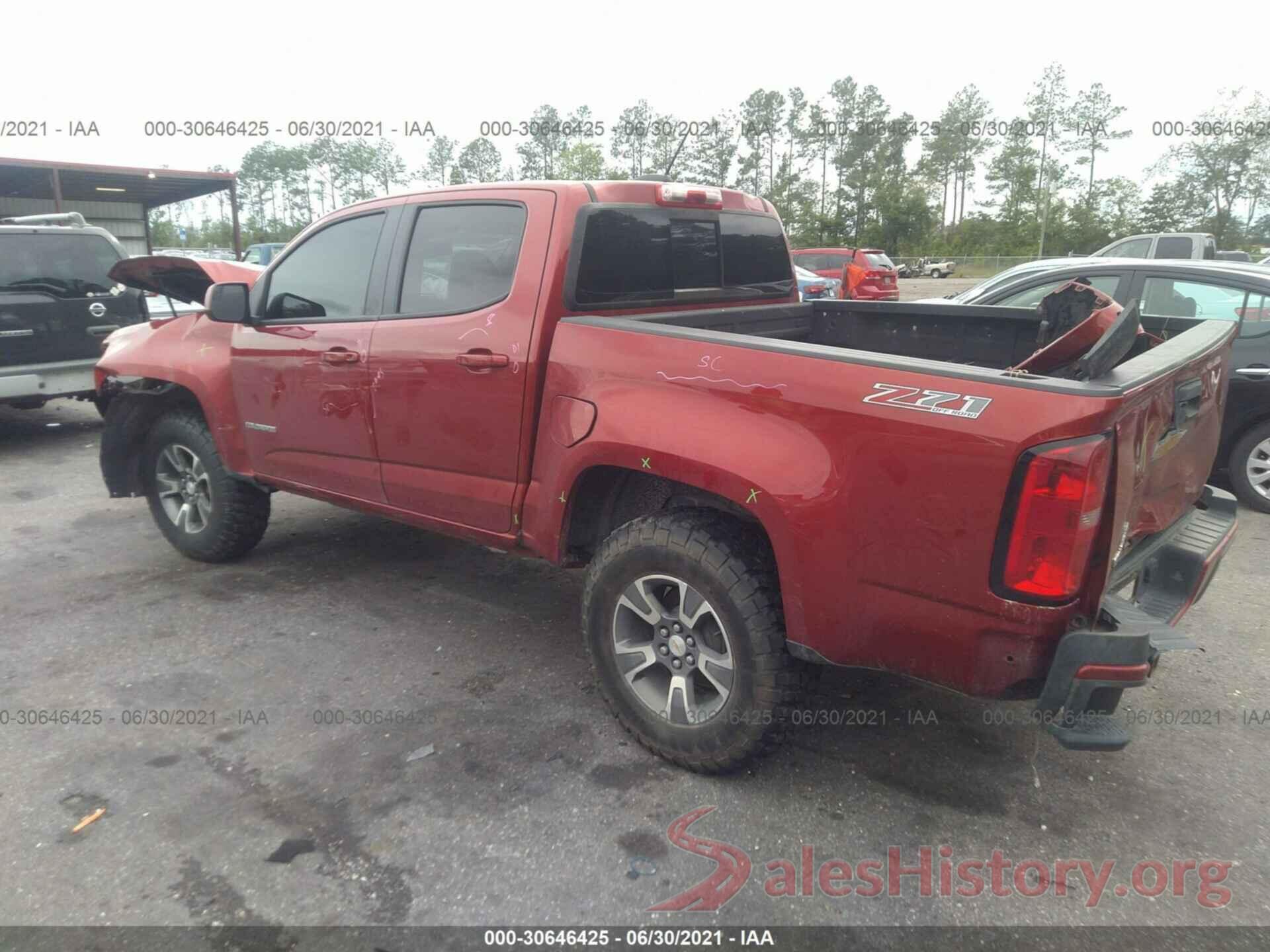 1GCGTDE39G1246596 2016 CHEVROLET COLORADO