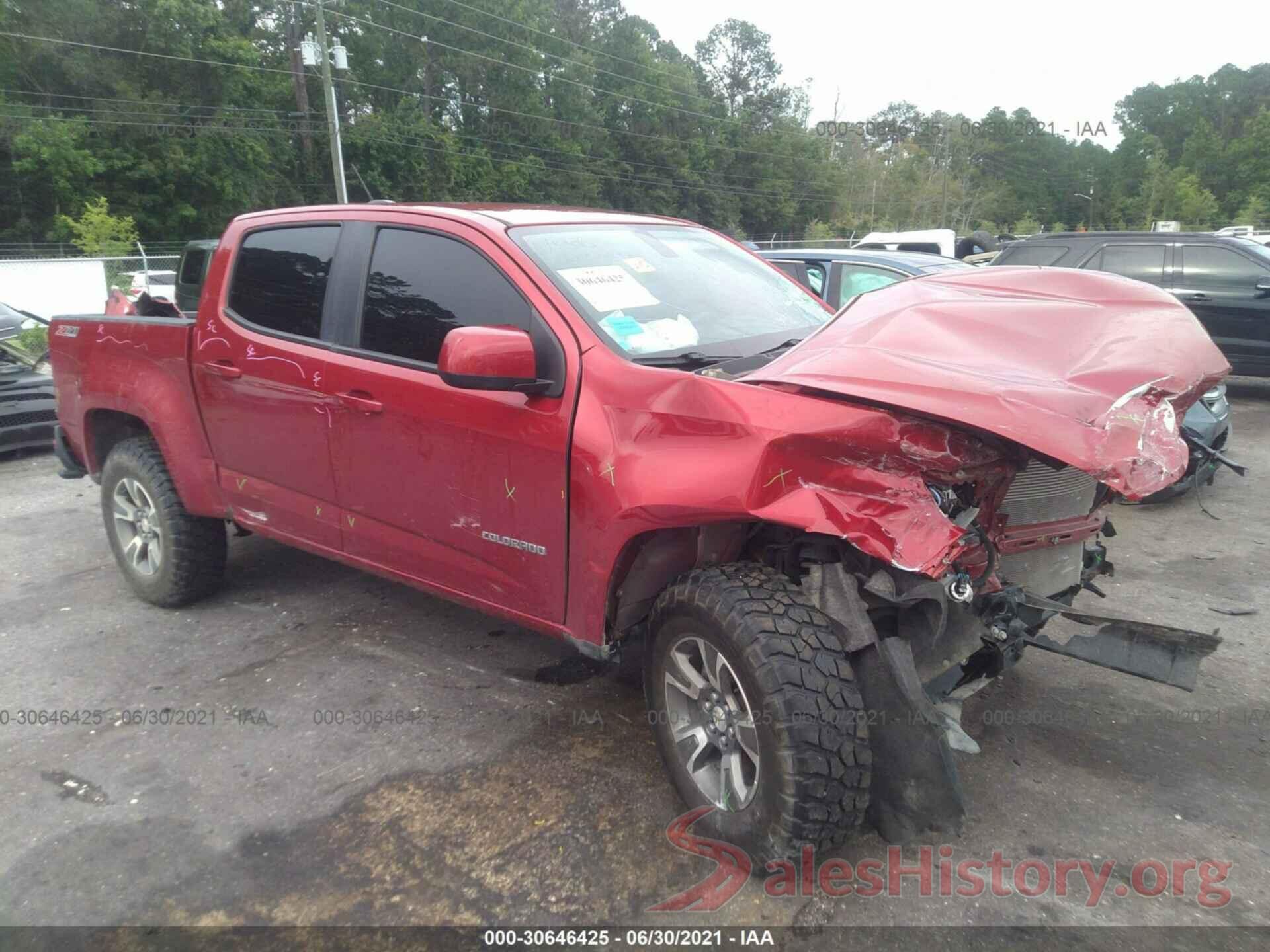 1GCGTDE39G1246596 2016 CHEVROLET COLORADO