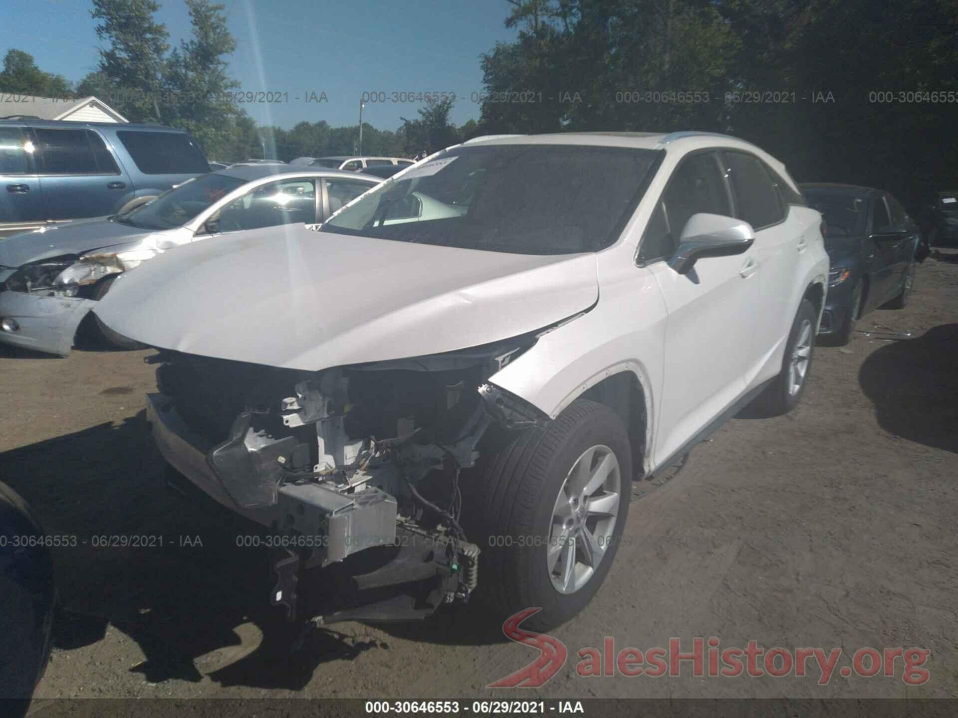 2T2BZMCA0HC129315 2017 LEXUS RX