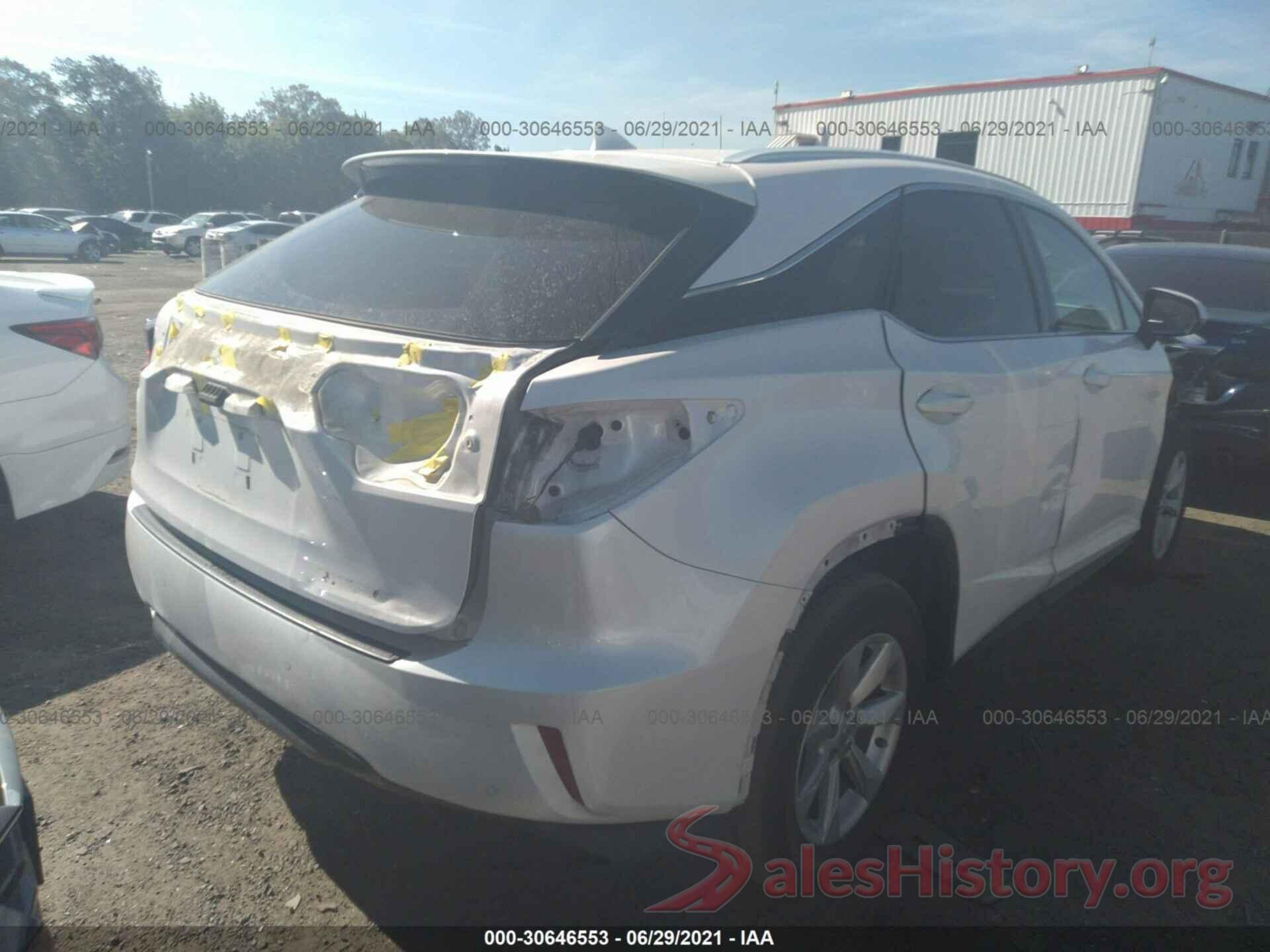 2T2BZMCA0HC129315 2017 LEXUS RX