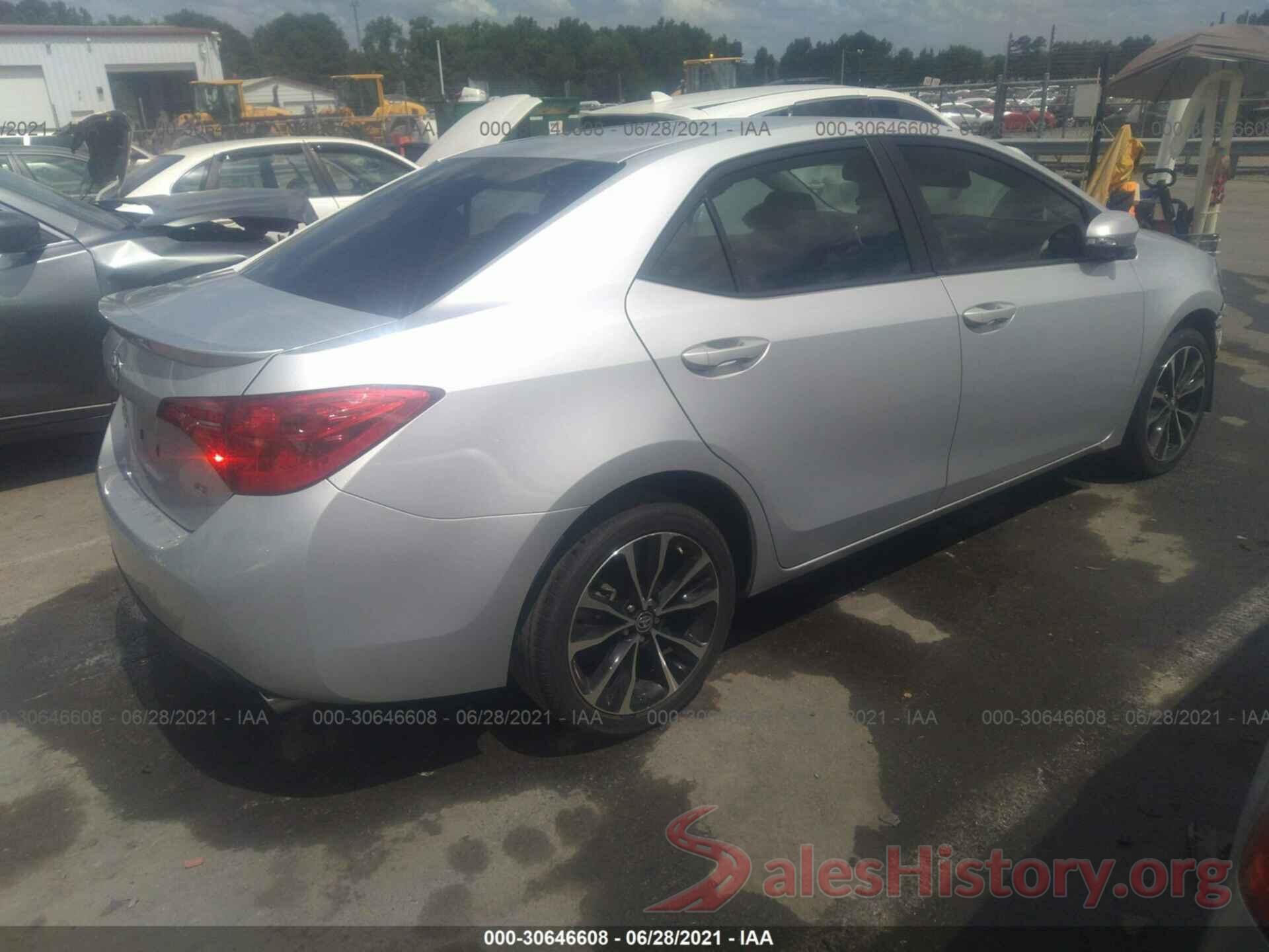 2T1BURHE0KC210687 2019 TOYOTA COROLLA