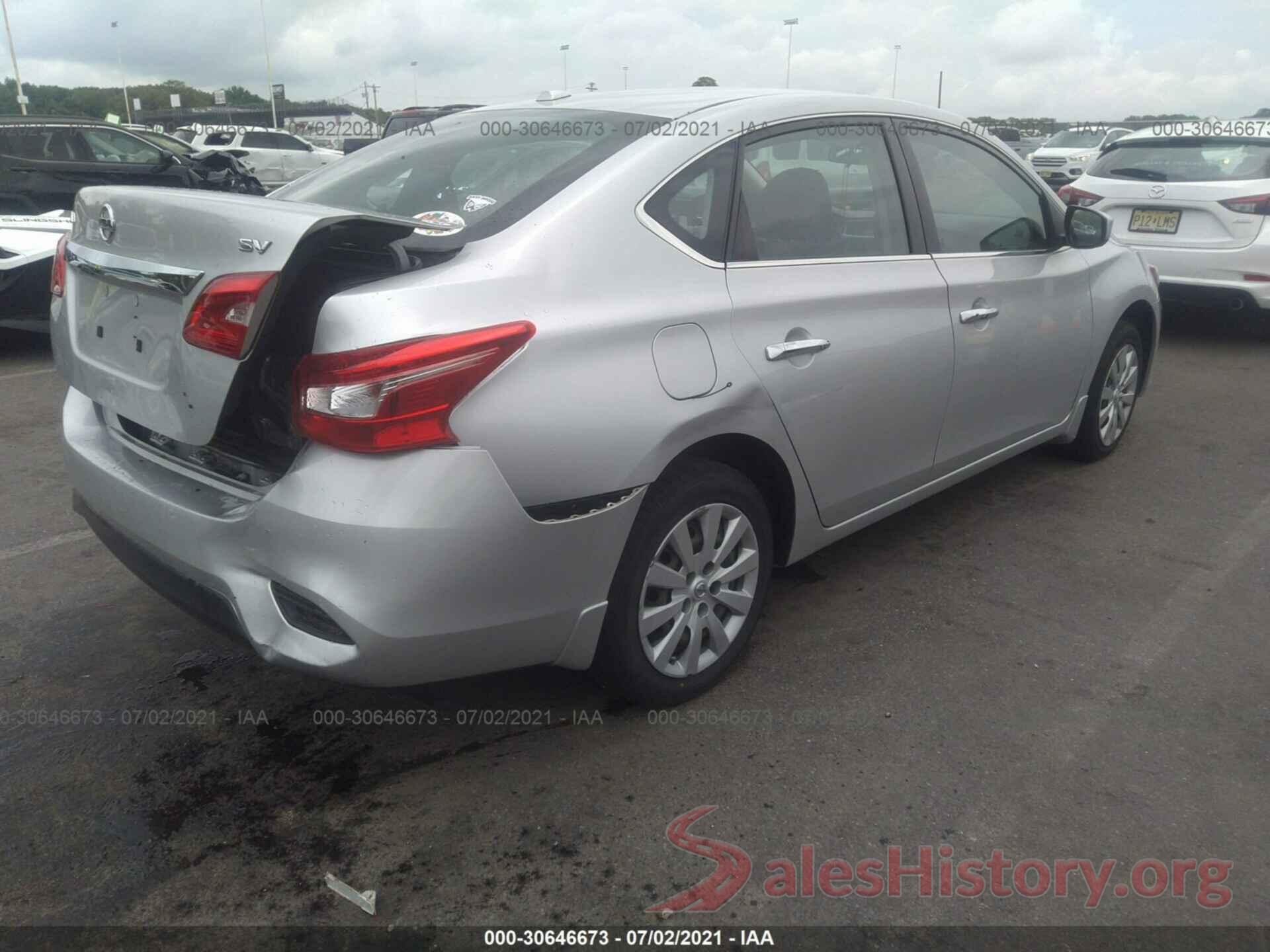 3N1AB7APXGL660274 2016 NISSAN SENTRA