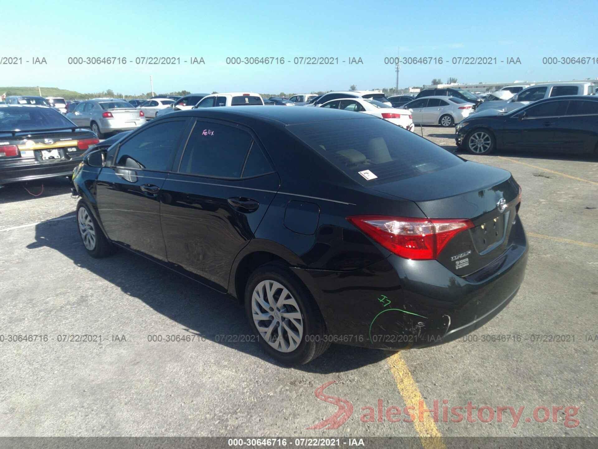 2T1BURHE8JC041176 2018 TOYOTA COROLLA