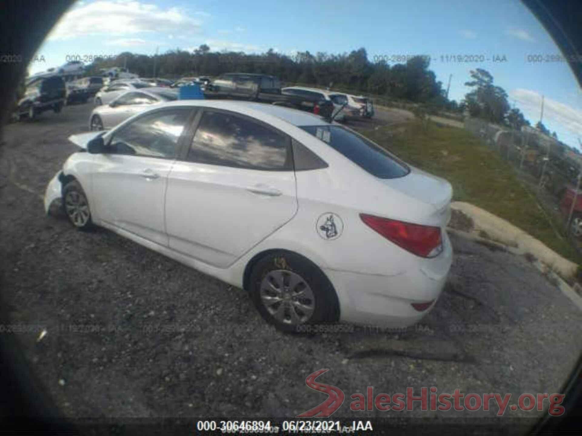 KMHCT4AEXGU136379 2016 HYUNDAI ACCENT