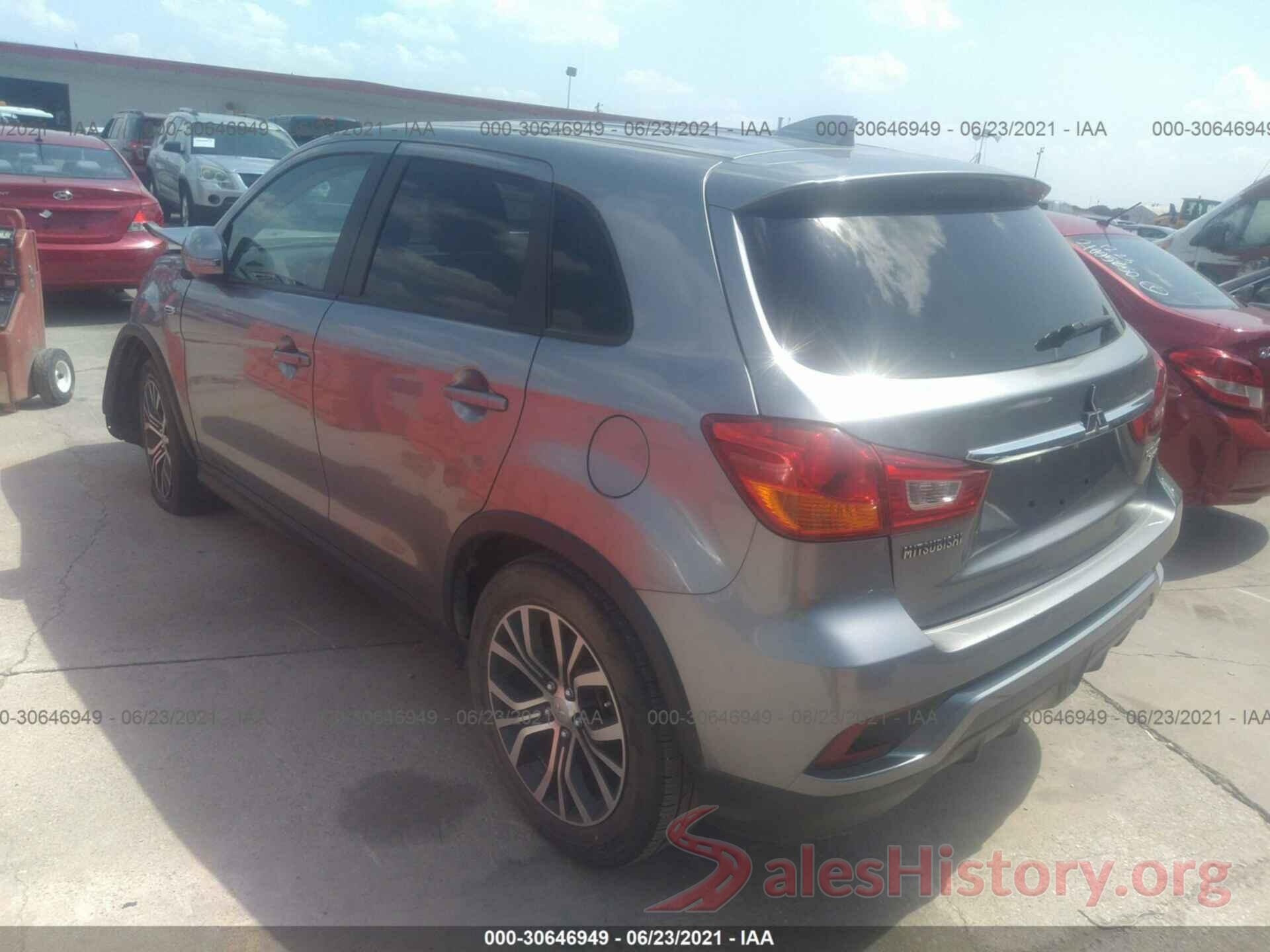 JA4AP3AU1JZ006884 2018 MITSUBISHI OUTLANDER SPORT