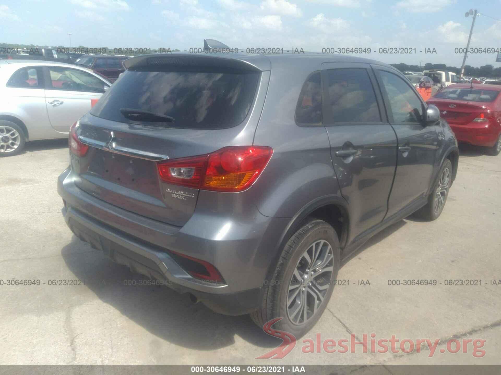 JA4AP3AU1JZ006884 2018 MITSUBISHI OUTLANDER SPORT