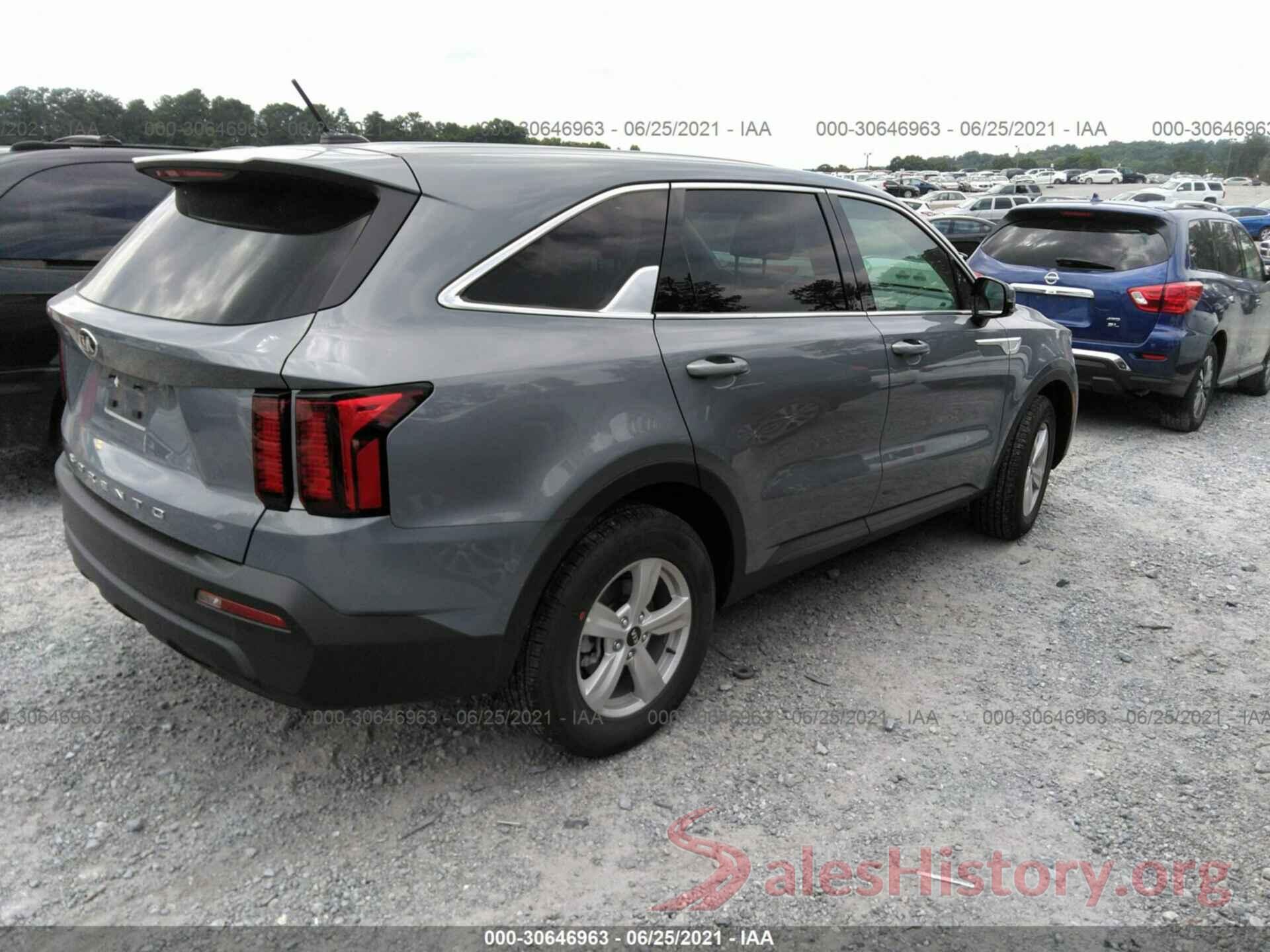 5XYRG4LC2MG038488 2021 KIA SORENTO