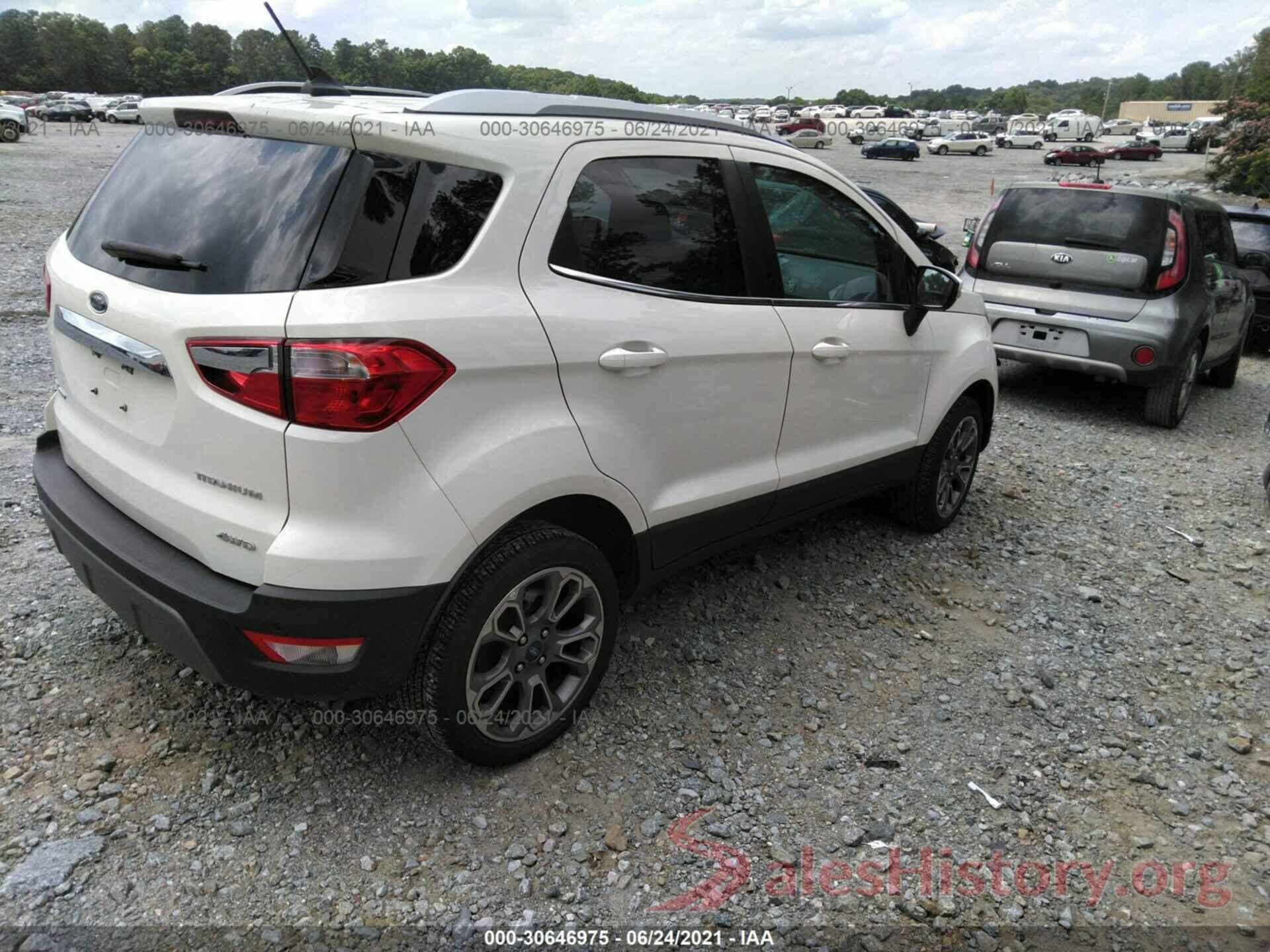 MAJ6S3KL7LC349257 2020 FORD ECOSPORT