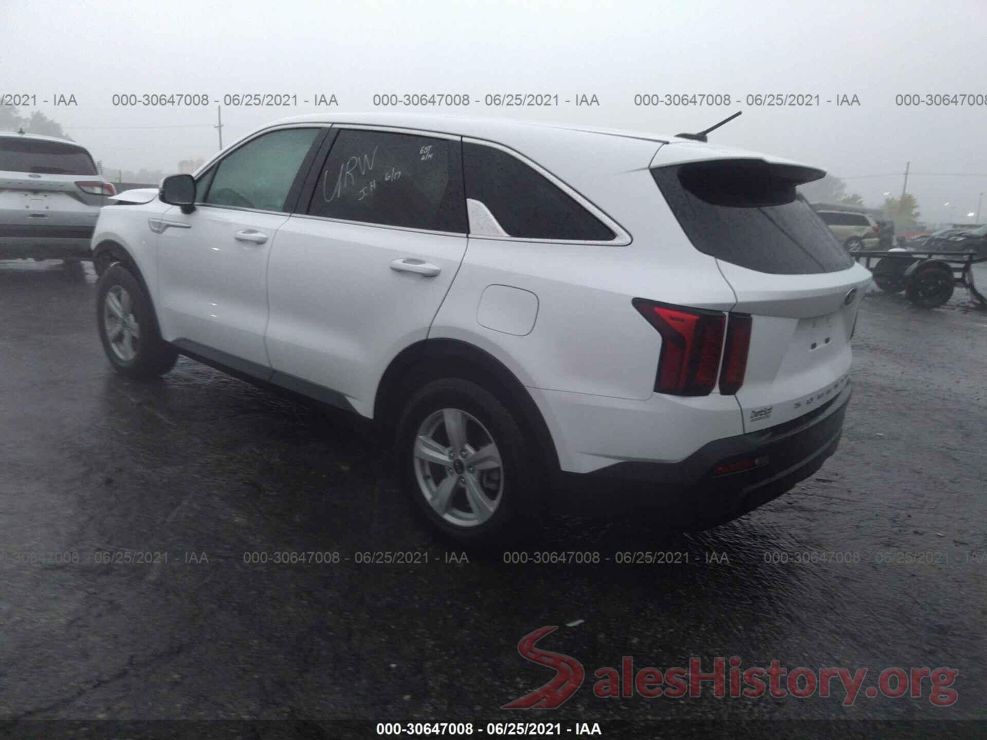 5XYRG4LC7MG026238 2021 KIA SORENTO