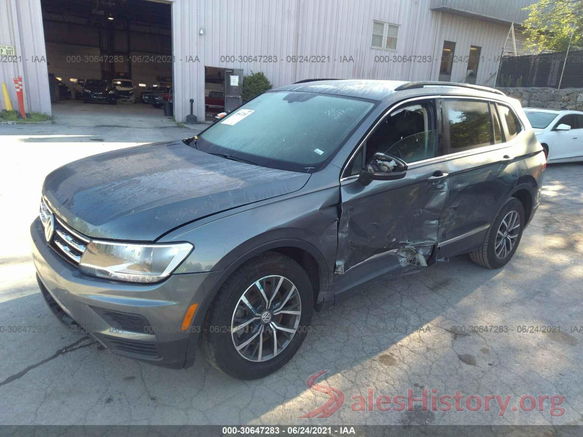 3VV3B7AX2LM079539 2020 VOLKSWAGEN TIGUAN