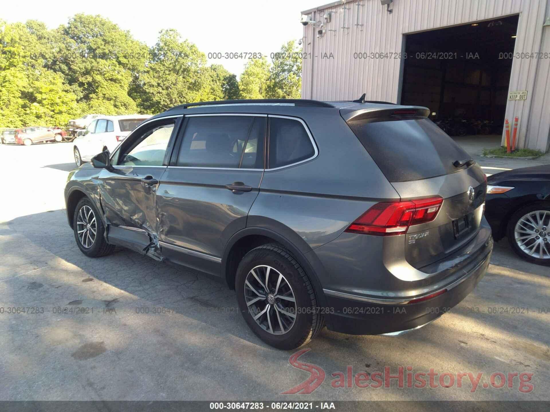 3VV3B7AX2LM079539 2020 VOLKSWAGEN TIGUAN