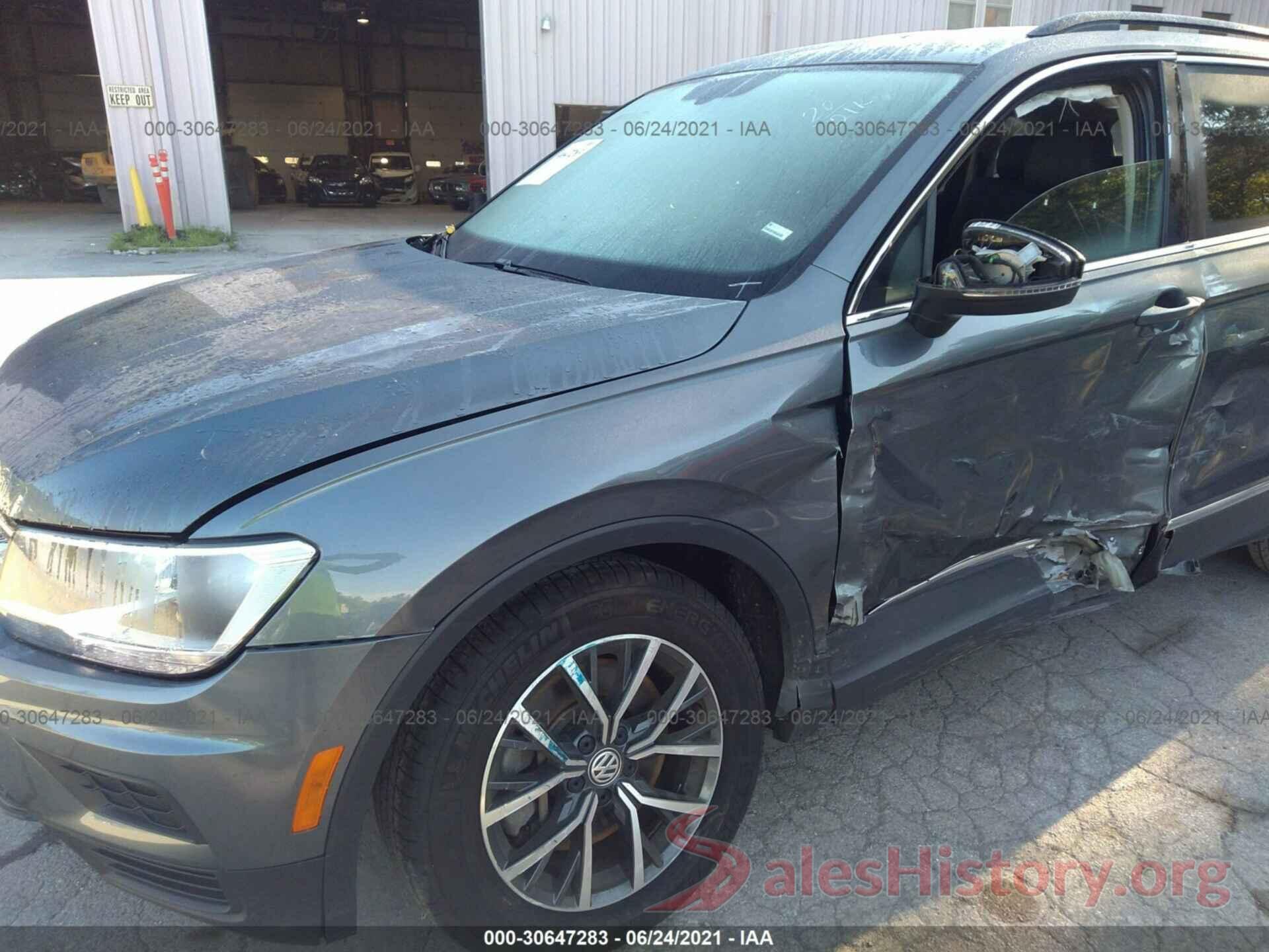 3VV3B7AX2LM079539 2020 VOLKSWAGEN TIGUAN