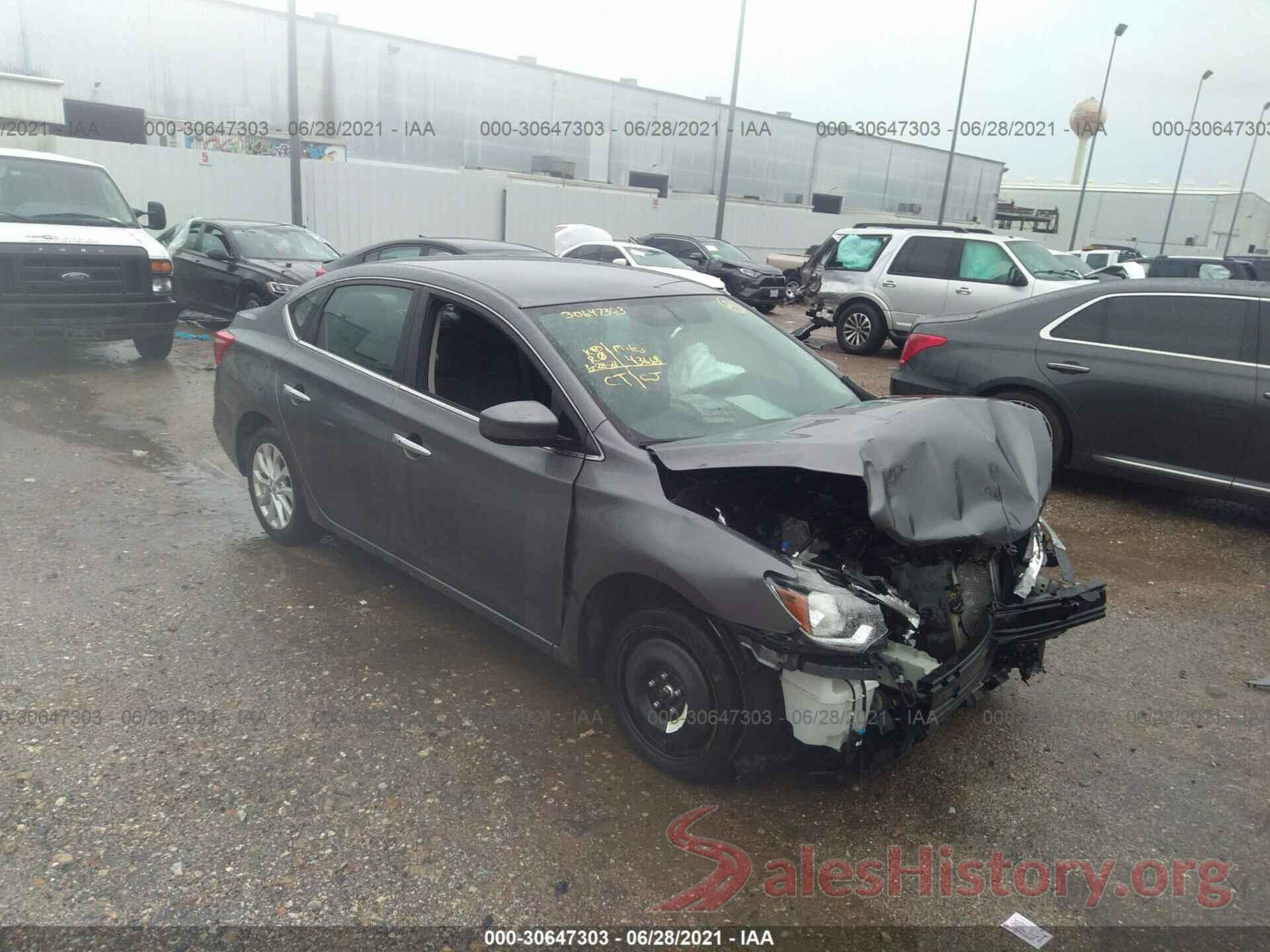 3N1AB7AP4KL625853 2019 NISSAN SENTRA