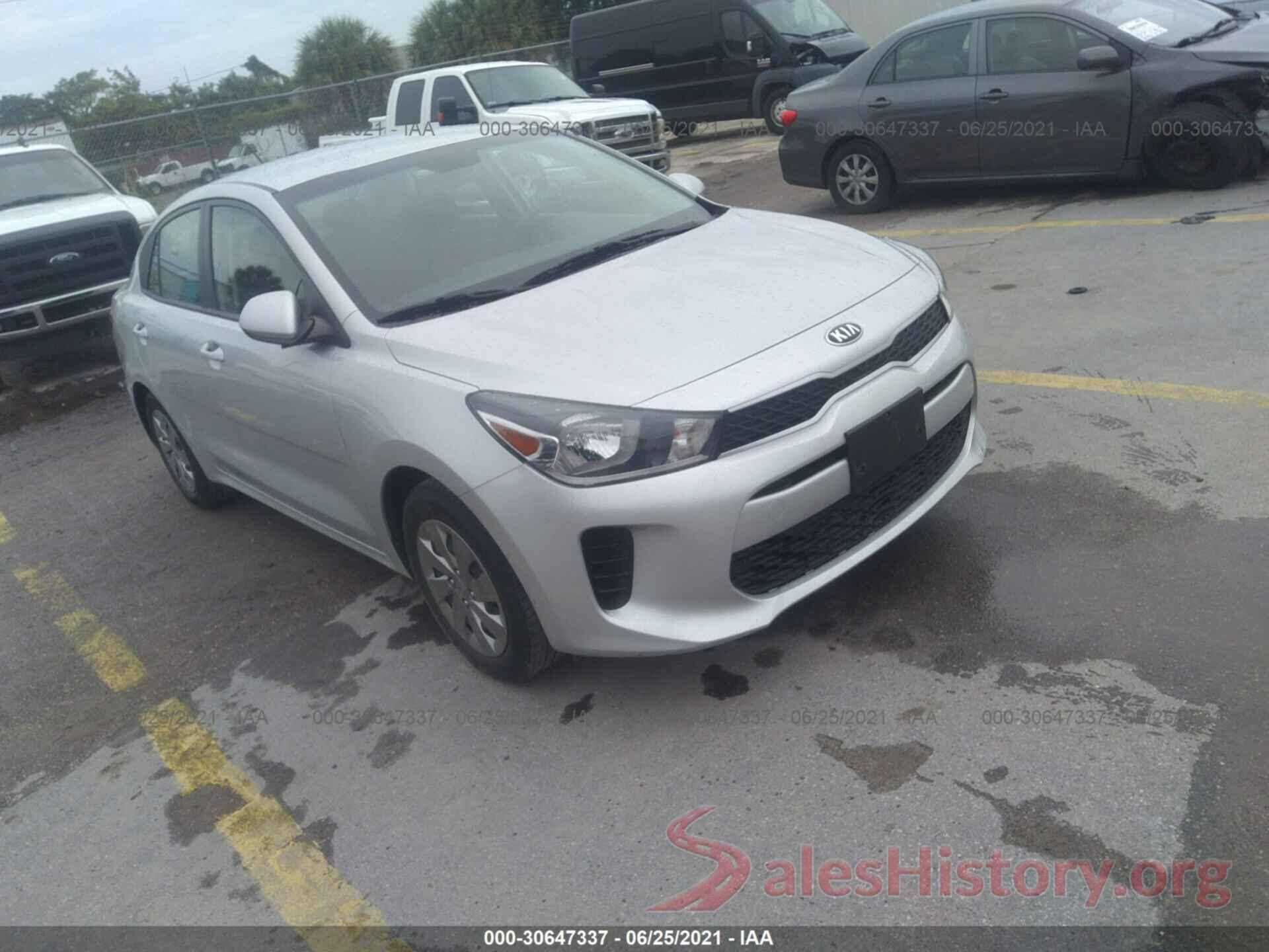 3KPA24AD9LE284523 2020 KIA RIO