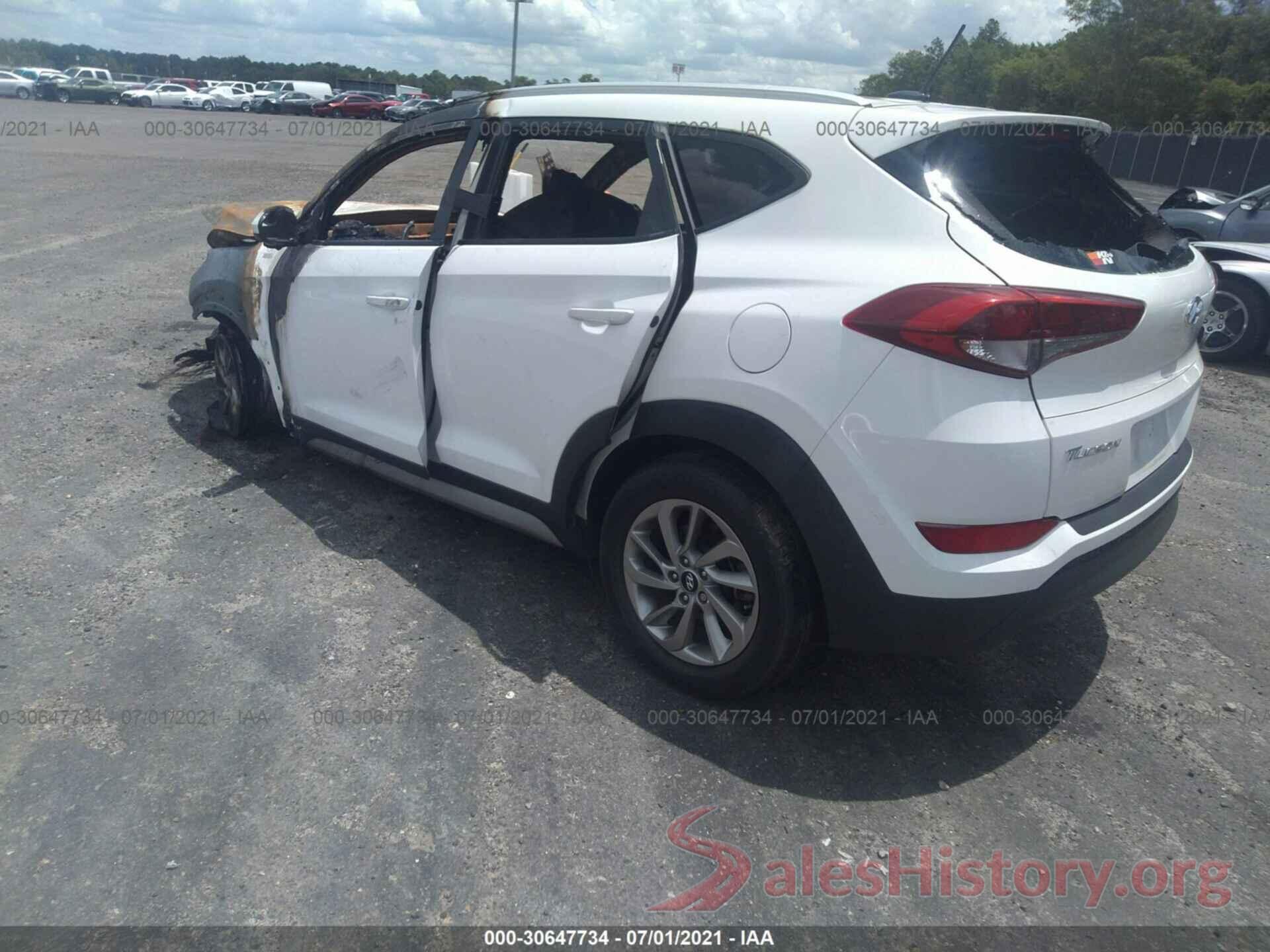 KM8J3CA45HU376353 2017 HYUNDAI TUCSON